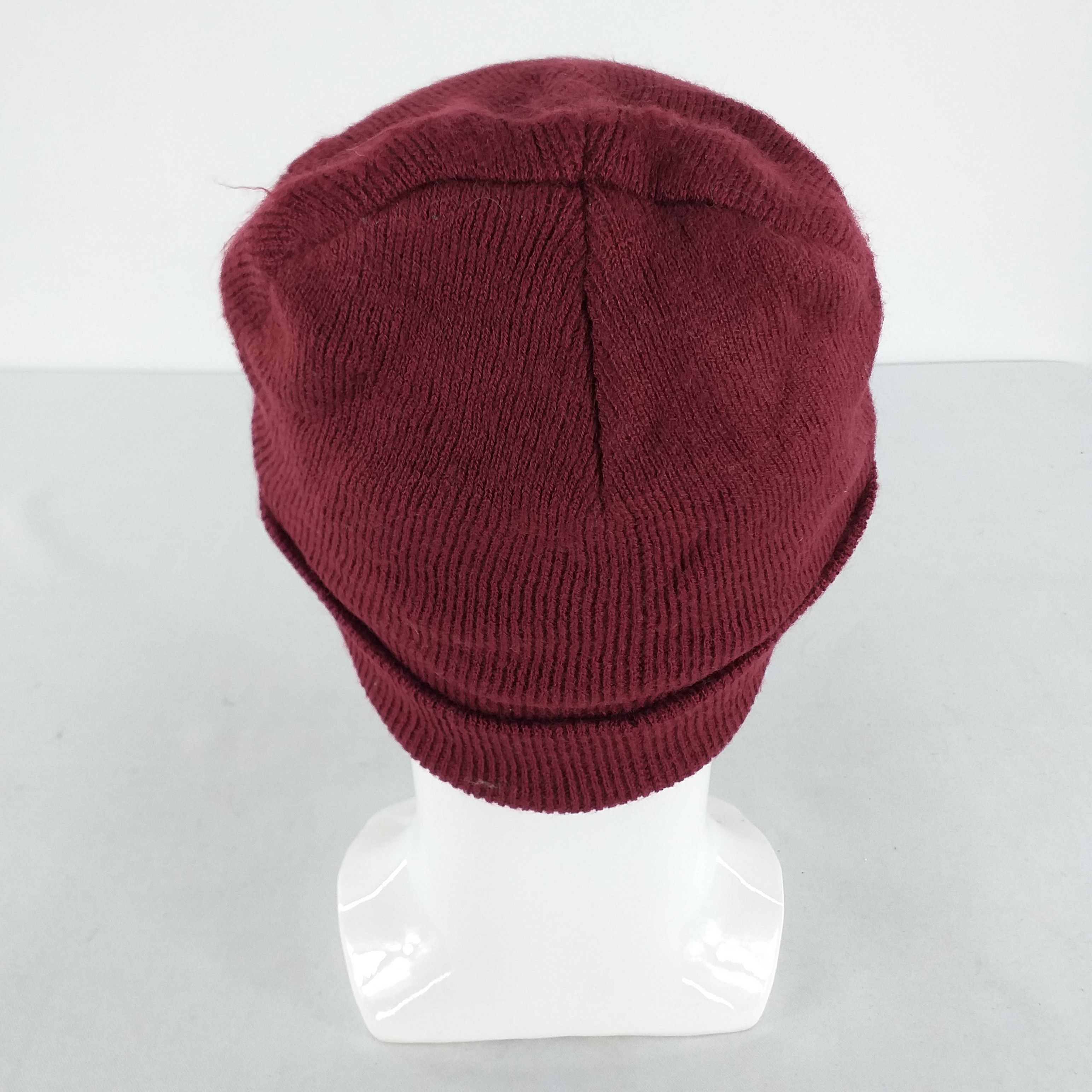 Japanese Brand Style Embroidery Snow Cap Hat Beanie -BN280 Size ONE SIZE - 2 Thumbnail
