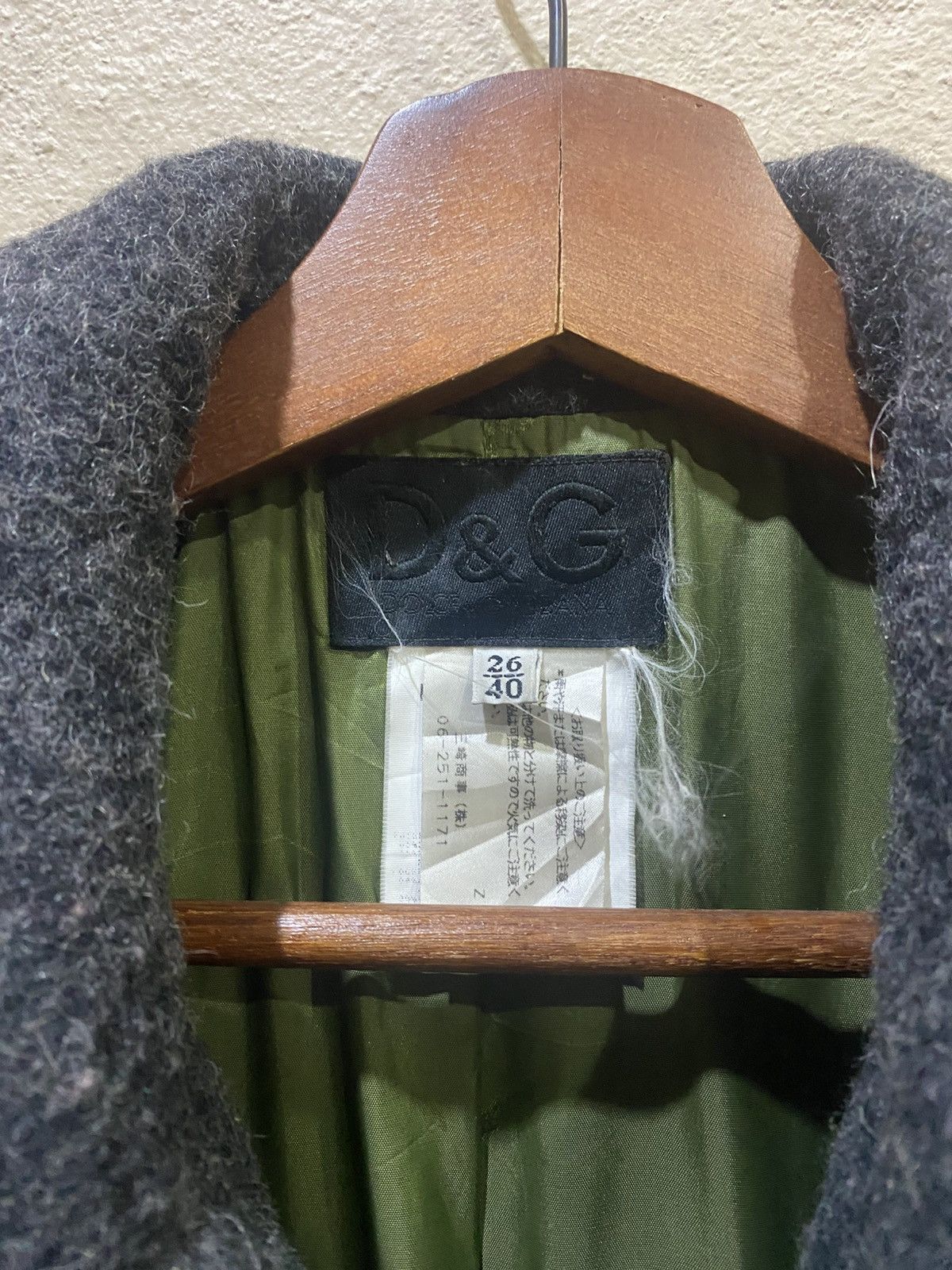 Dolce & Gabbana Dolce & Gabbana Wool Jacket Size US M / EU 48-50 / 2 - 2 Thumbnail