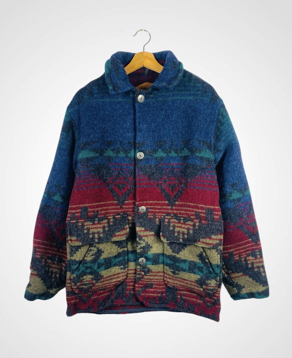 Woolrich Woolen Mills Vintage Woolrich Wool Jacket Size US S / EU 44-46 / 1 - 1 Thumbnail