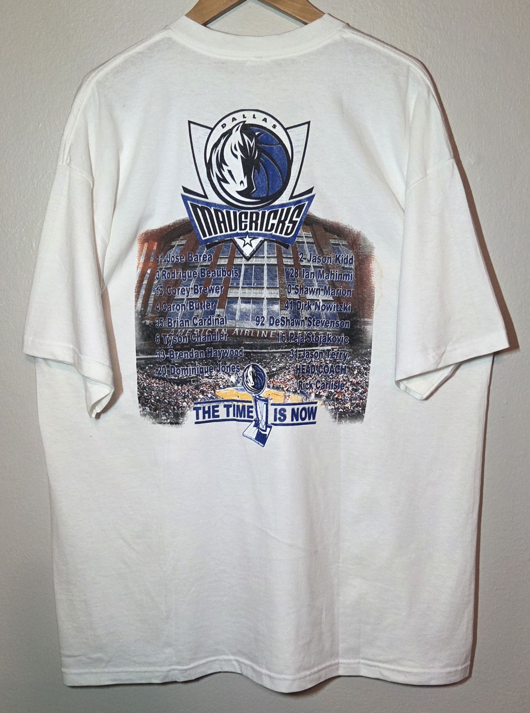 Delta 2011 Dallas Mavericks NBA Playoffs T-shirt Size US XXL / EU 58 / 5 - 8 Thumbnail