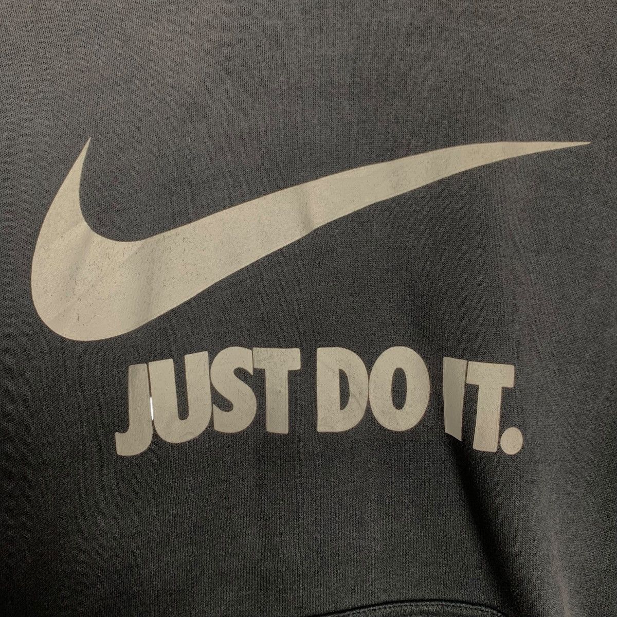 Nike NIKE Big Swoosh Logo Just Do It Pullover Hoodies #1334-C60 Size US M / EU 48-50 / 2 - 10 Thumbnail