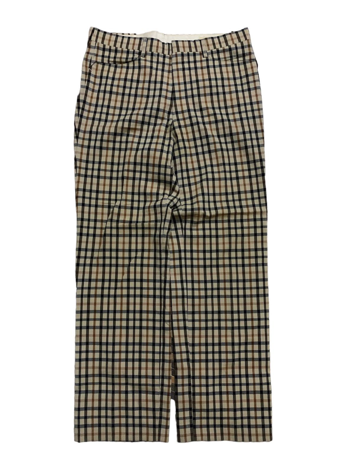 DAKS 💥Vintage 80s Daks England Classic Nova check Pant Size US 32 / EU 48 - 2 Thumbnail