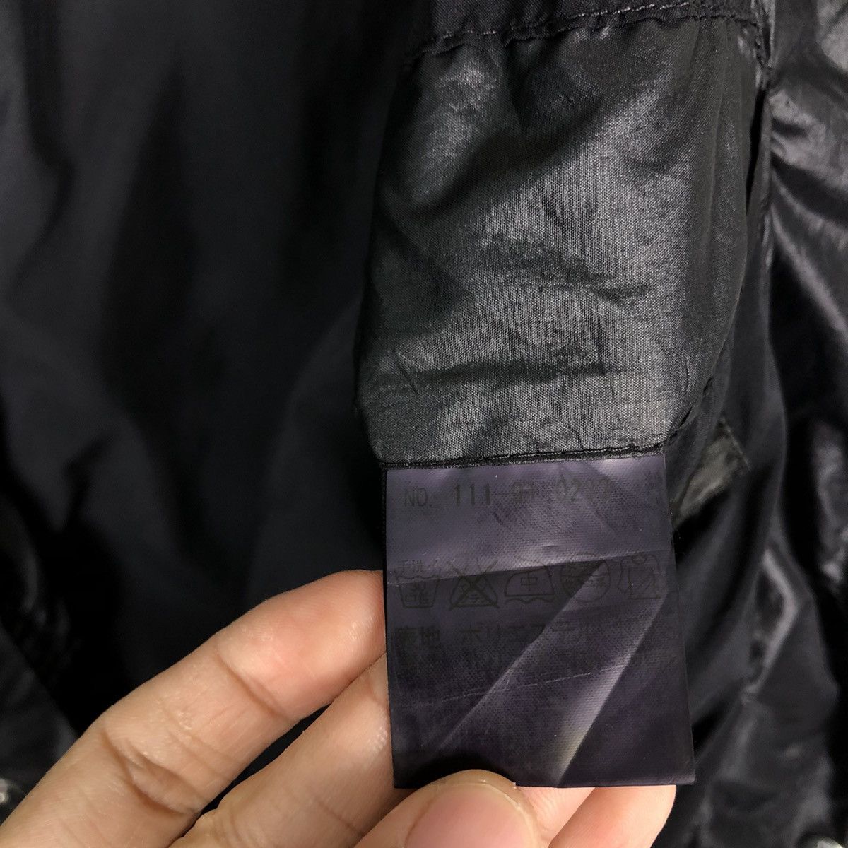 Ships Jet Blue 🔥90’s Vintage Parka Nylon Jacket Black Ships Japan Size US M / EU 48-50 / 2 - 15 Thumbnail