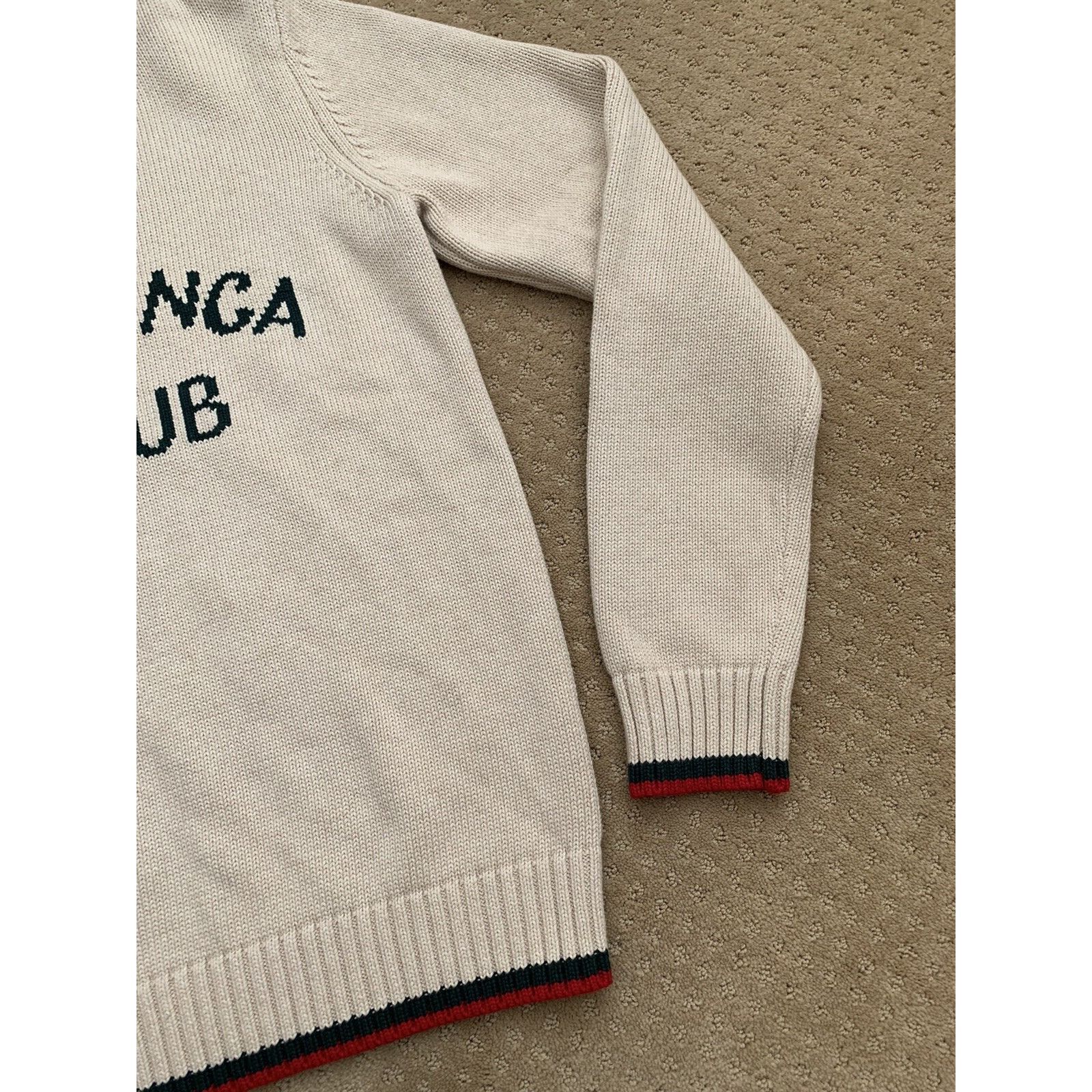 Casablanca Casablanca New Ski Club Sweater Knit Cream Small Size US S / EU 44-46 / 1 - 4 Thumbnail