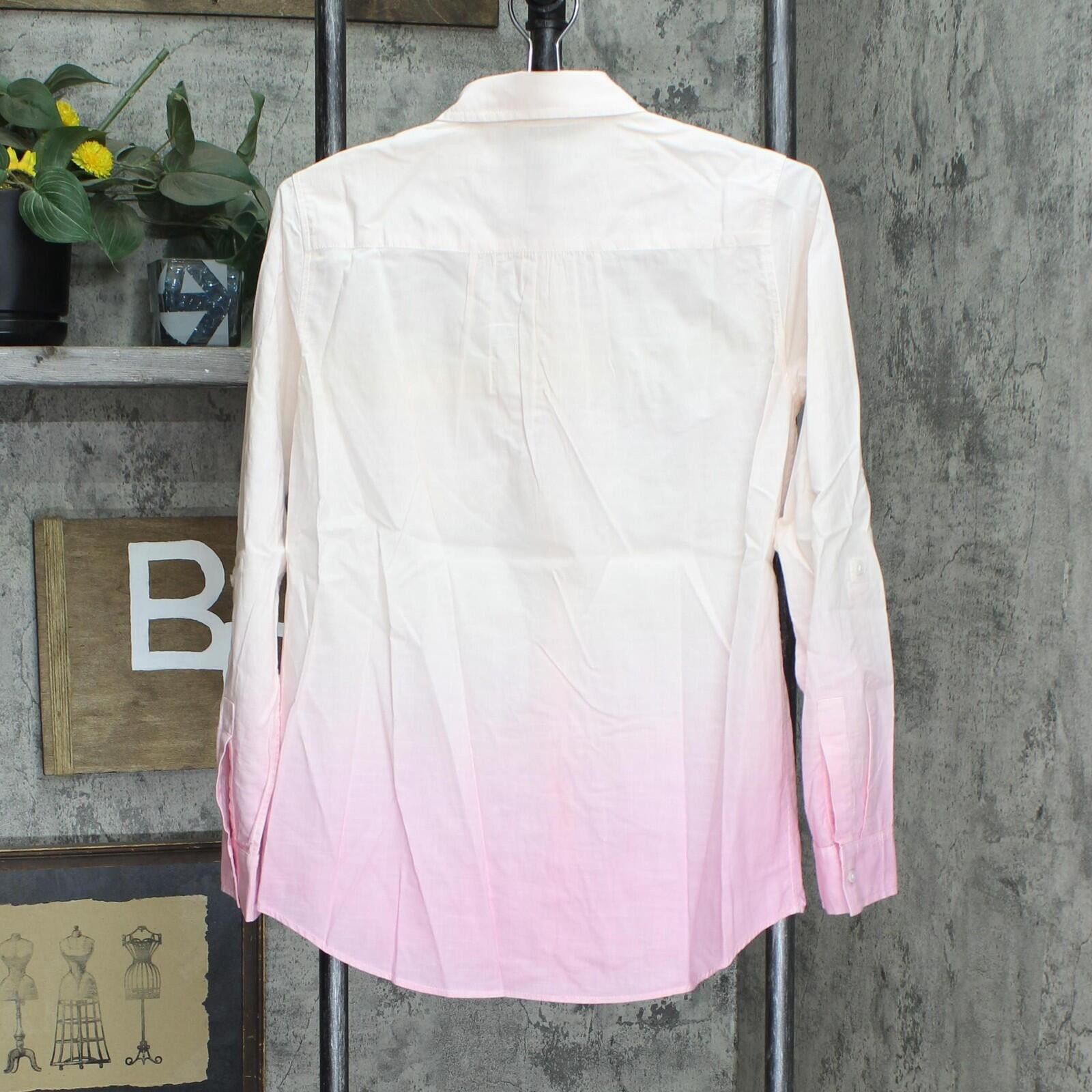 Lands' End Lands' End Button Up Top 516840-sample Xs Blue Pink Ombre Size XS / US 0-2 / IT 36-38 - 2 Thumbnail