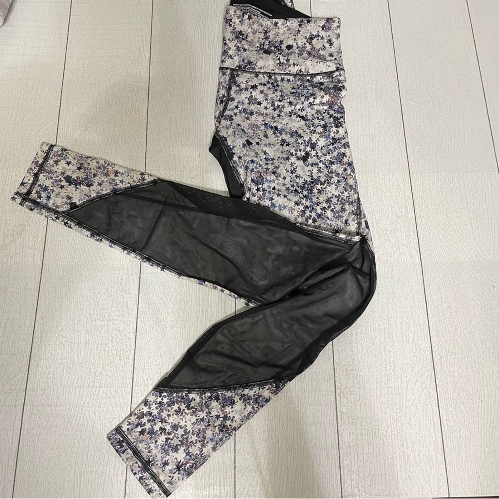 Victoria's Secret Victoria’s Secret VSX Sport Star Print Mesh Leggings Small Size 27" / US 4 / IT 40 - 14 Thumbnail