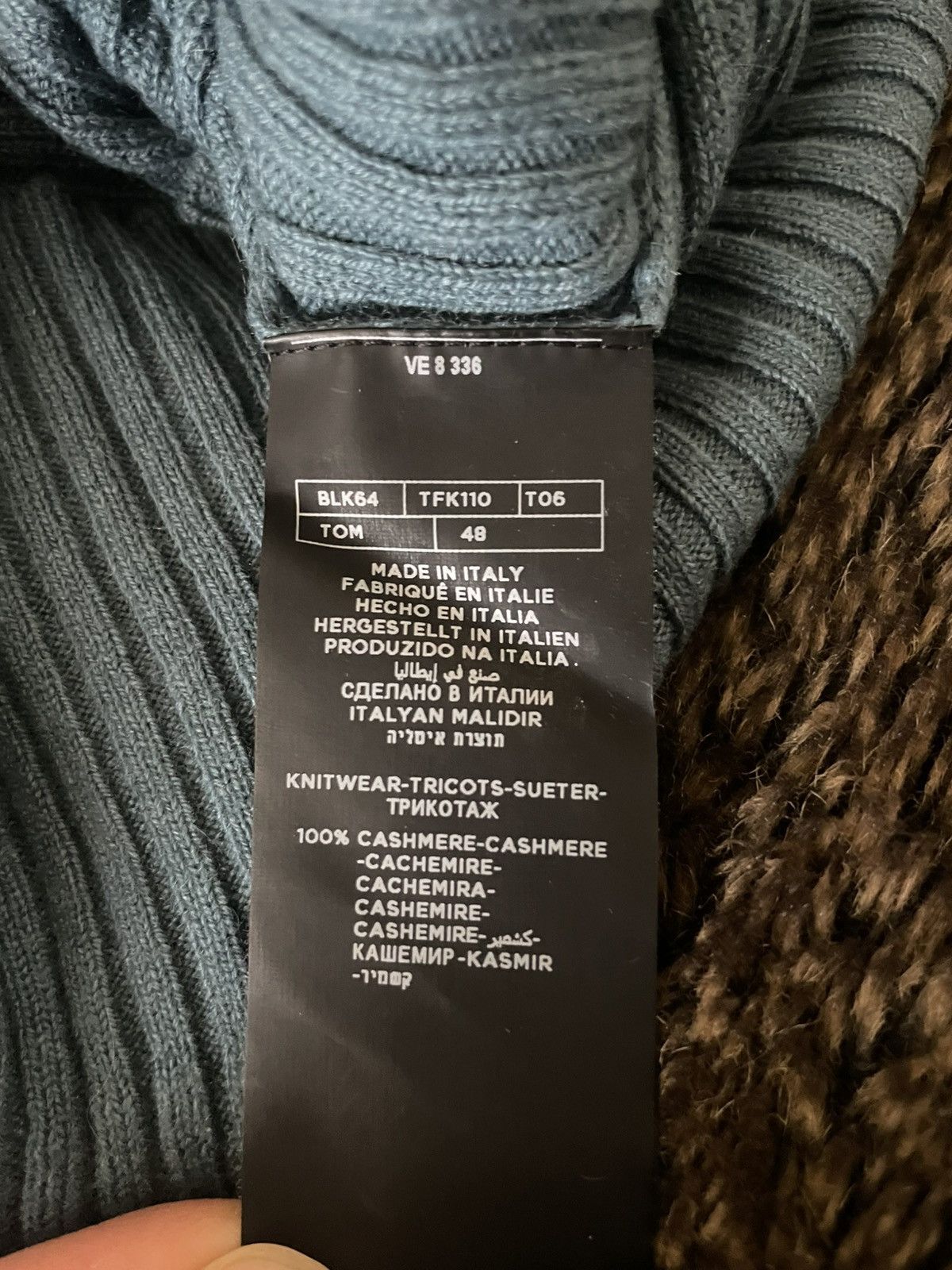 Tom Ford Tom Ford Cashmere Sweater Size 48 (M) Size US M / EU 48-50 / 2 - 6 Thumbnail