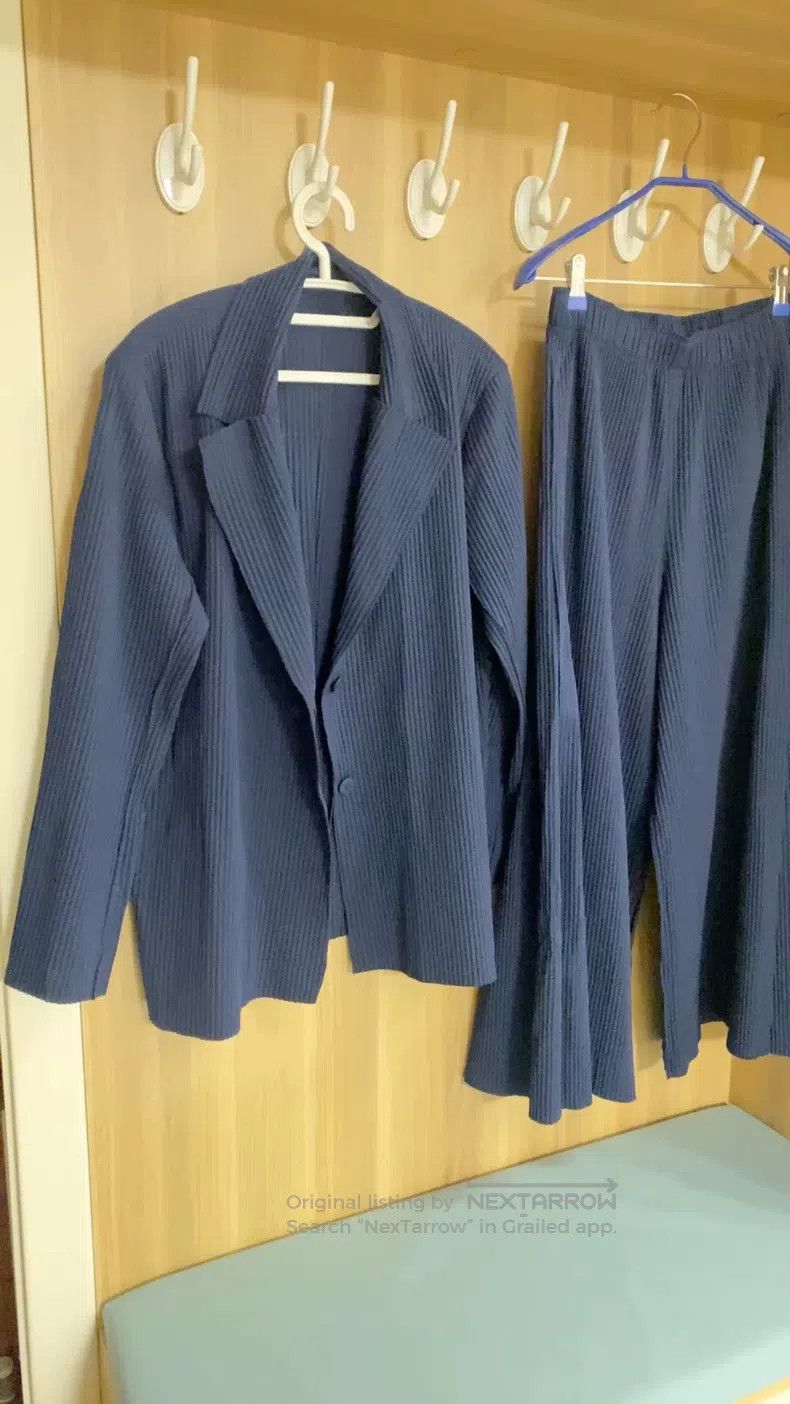 Issey Miyake Issey Miyake size:one size Navy Coat Size XXS / US 00 / IT 34 - 1 Thumbnail