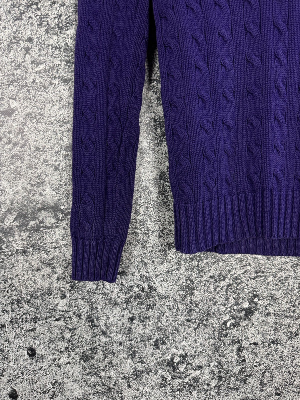Ralph Lauren Sport Ralph Lauren Sport V-Neck Knit Sweater Pullover Vintage XS Size XS / US 0-2 / IT 36-38 - 4 Thumbnail