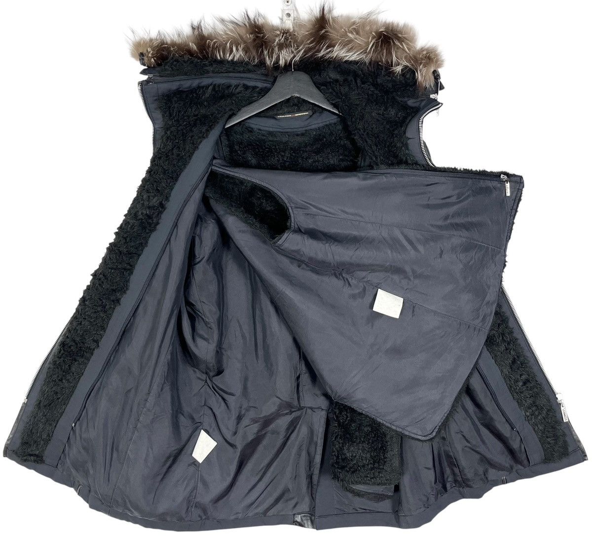 Designer × Gaultier Homme Objet × Jean Paul Gaultier Jean Paul Gaultier Objet Homme Furs Hoodie Winter Parka Size US S / EU 44-46 / 1 - 11 Thumbnail