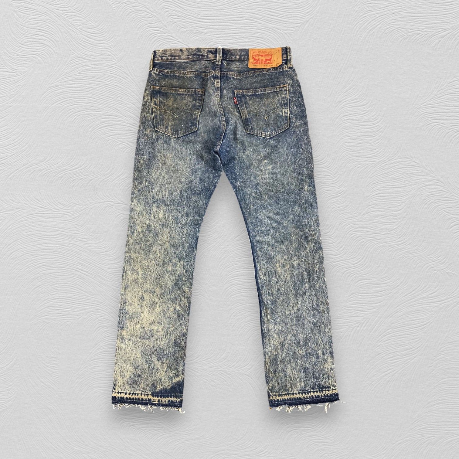 Levi's Vintage Levi's 501 Jeans Rusty Acid Wash Denim KJ318 Size US 30 / EU 46 - 2 Thumbnail