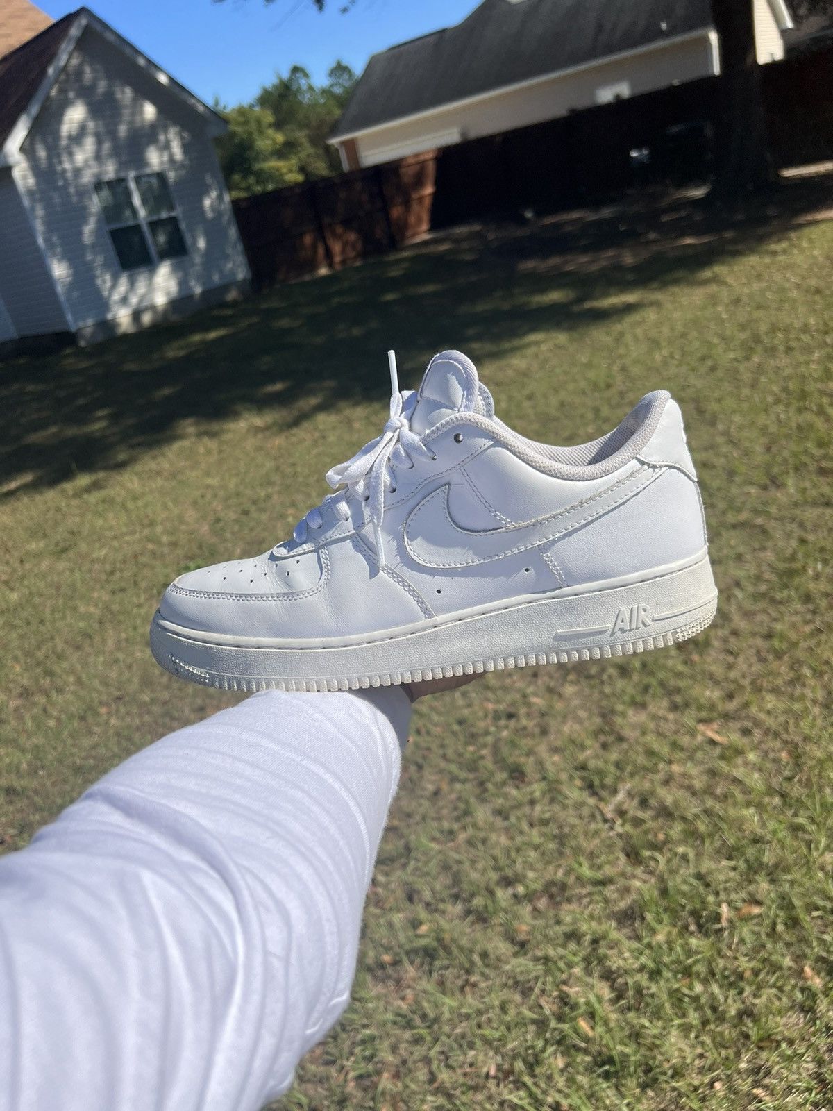 All white g fazos shoes online