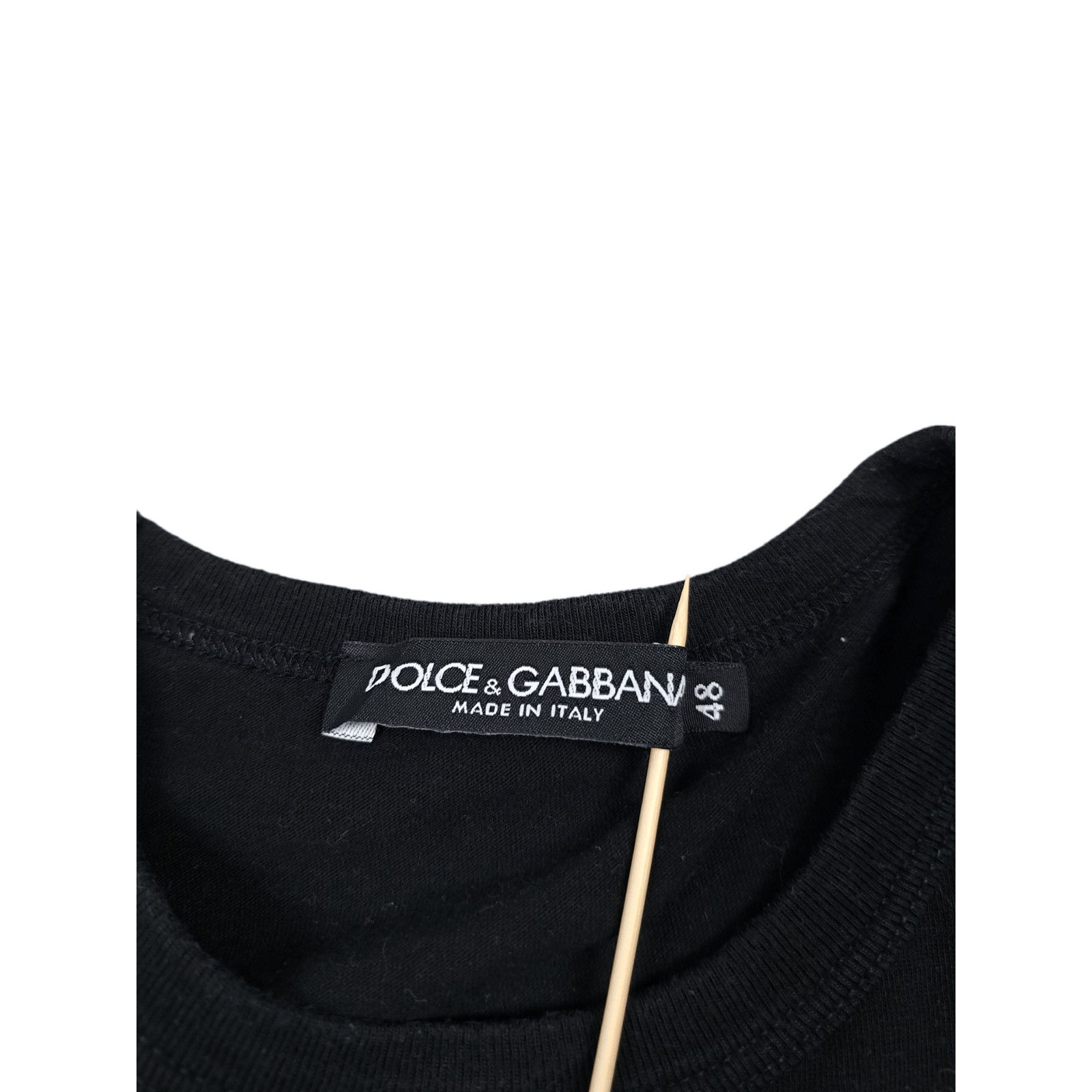 Dolce & Gabbana Dolce&Gabbana Small Logo Black T-shirt Size US S / EU 44-46 / 1 - 5 Thumbnail