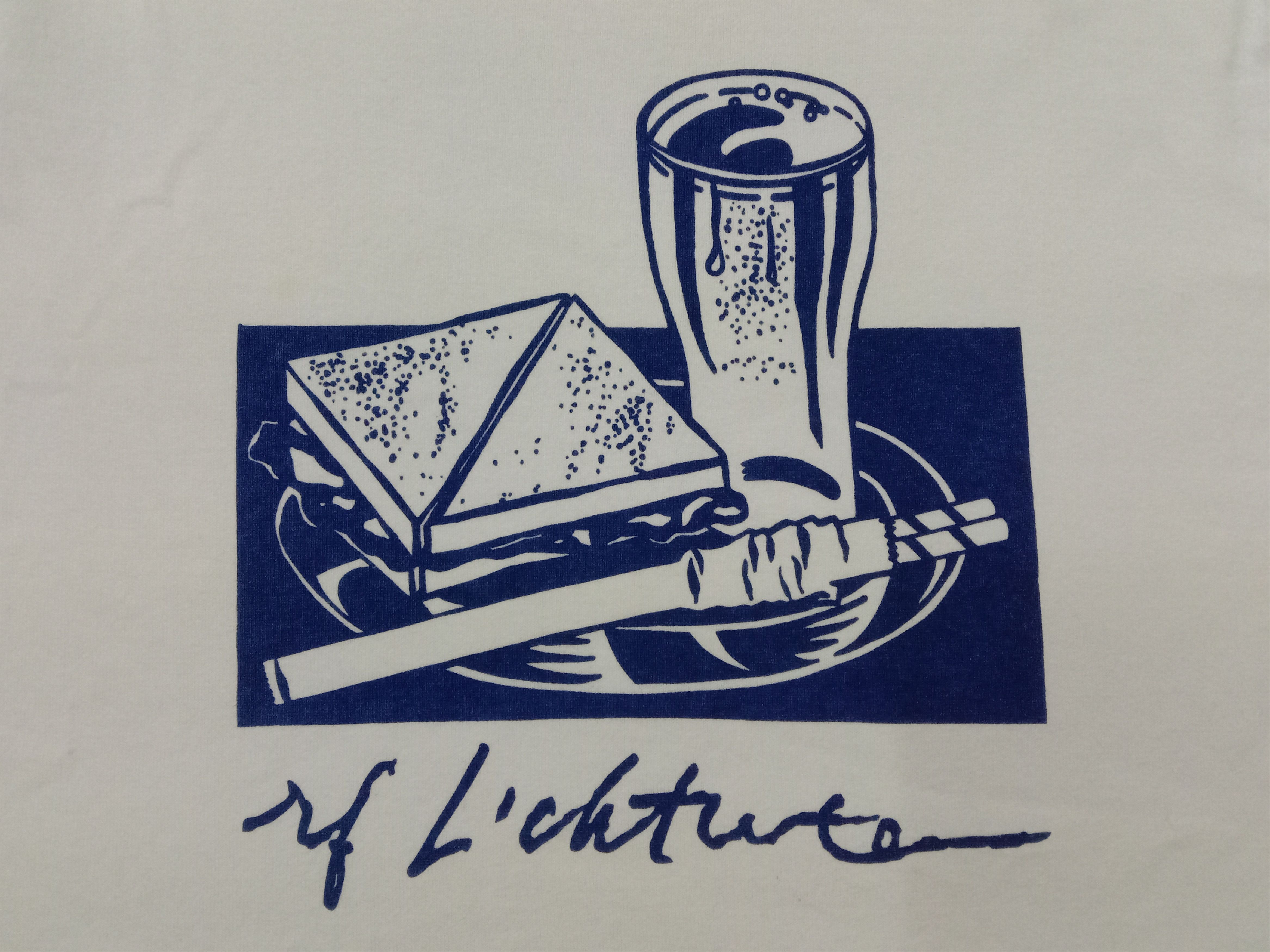 Uniqlo Vintage Uniqlo Pop Art Roy Lichtenstein Tshirt Size US L / EU 52-54 / 3 - 3 Thumbnail