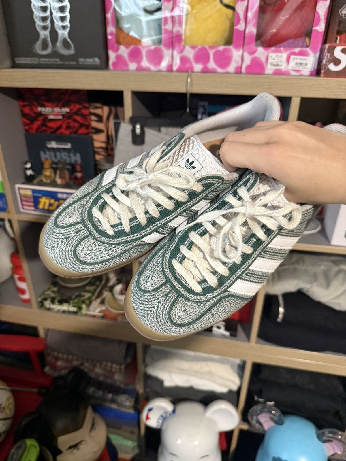 Adidas Adidas Gazelle Sean Wotherspoon Hemp Green Size US 9.5 / EU 42-43 - 2 Thumbnail