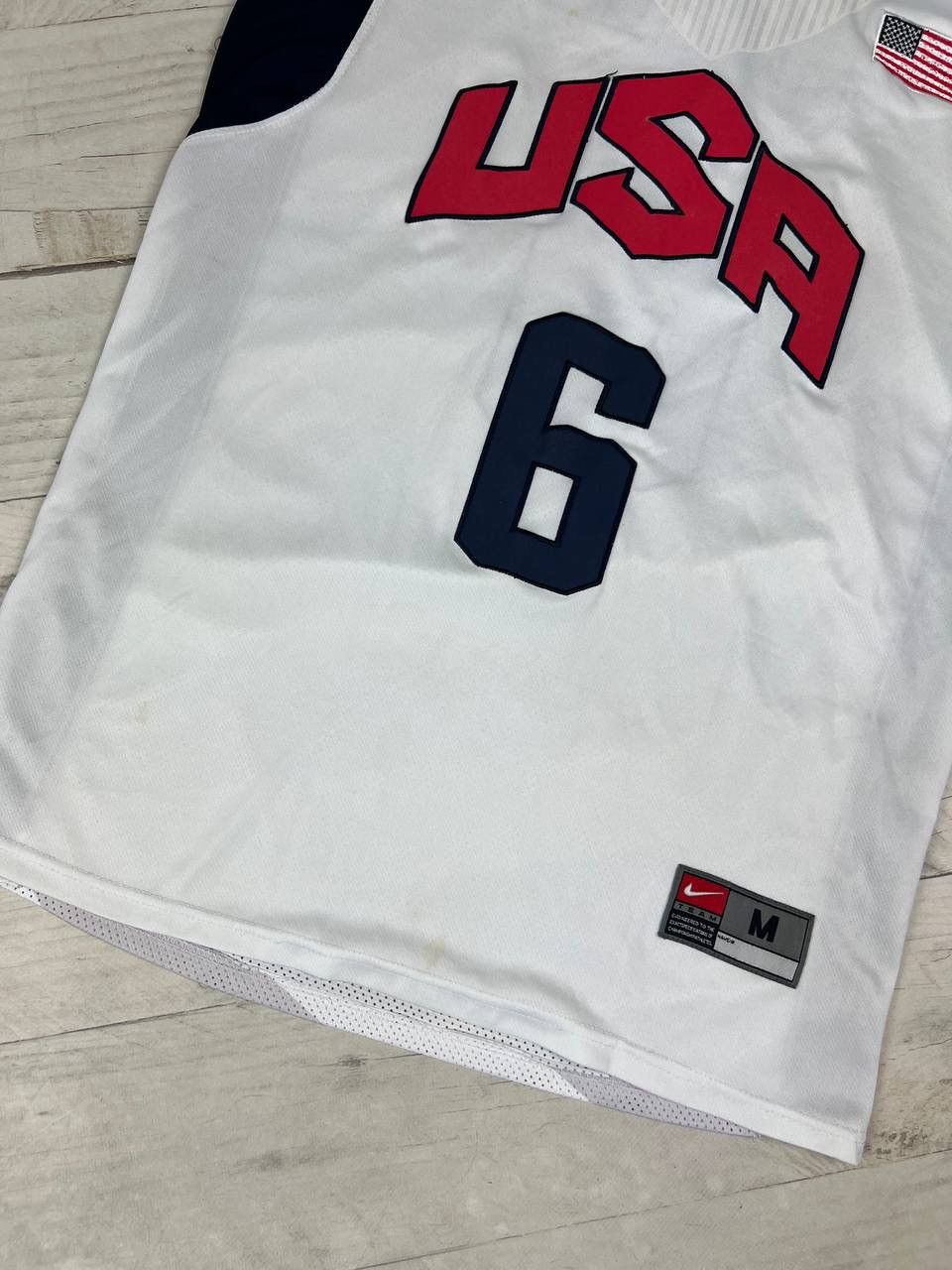 Nike Nike United State Olympic Team James #6 Basketball Jersey Size US M / EU 48-50 / 2 - 3 Thumbnail