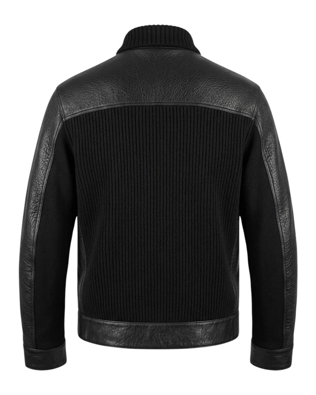 Prada RARE PRADA SPORT LEATHER FRONT WOOL JACKET Size US L / EU 52-54 / 3 - 2 Thumbnail