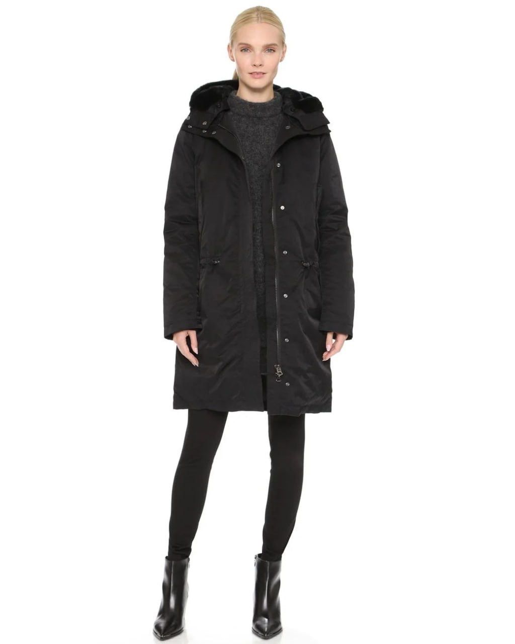 Acne Studios Acne Studios new powder Down Parka Hooded Zip Puffer Jacket Size S / US 4 / IT 40 - 4 Thumbnail