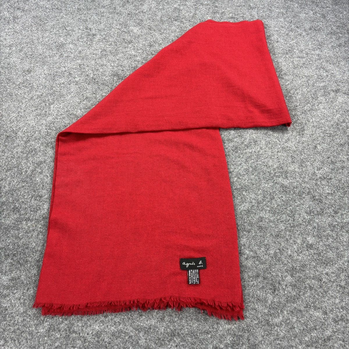 Vintage × agnes b. Agnes B Scarf # D796 # Muffler # Neckwear Size ONE SIZE - 5 Thumbnail