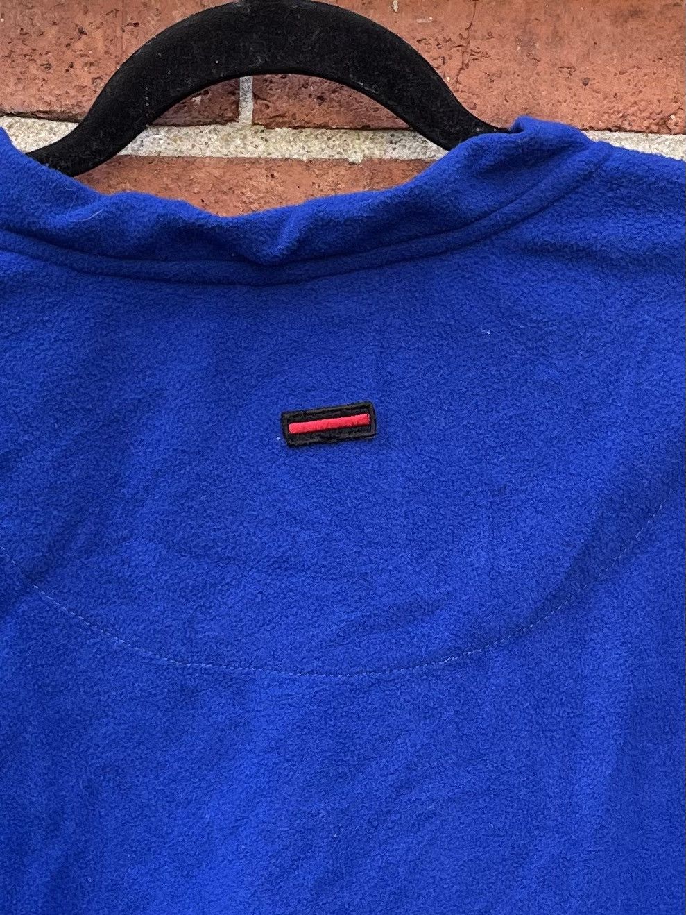 Fubu Vintage 90s Fubu 1/4 Button Spellout Fleece Pullover Size US XL / EU 56 / 4 - 8 Thumbnail