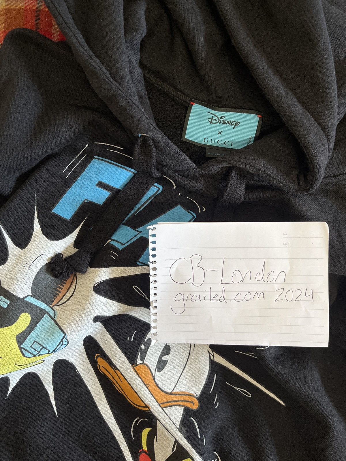 Disney × Gucci RRP $1400 Gucci X Disney Donald Duck 'FLASH' Hoodie Size US XL / EU 56 / 4 - 3 Thumbnail
