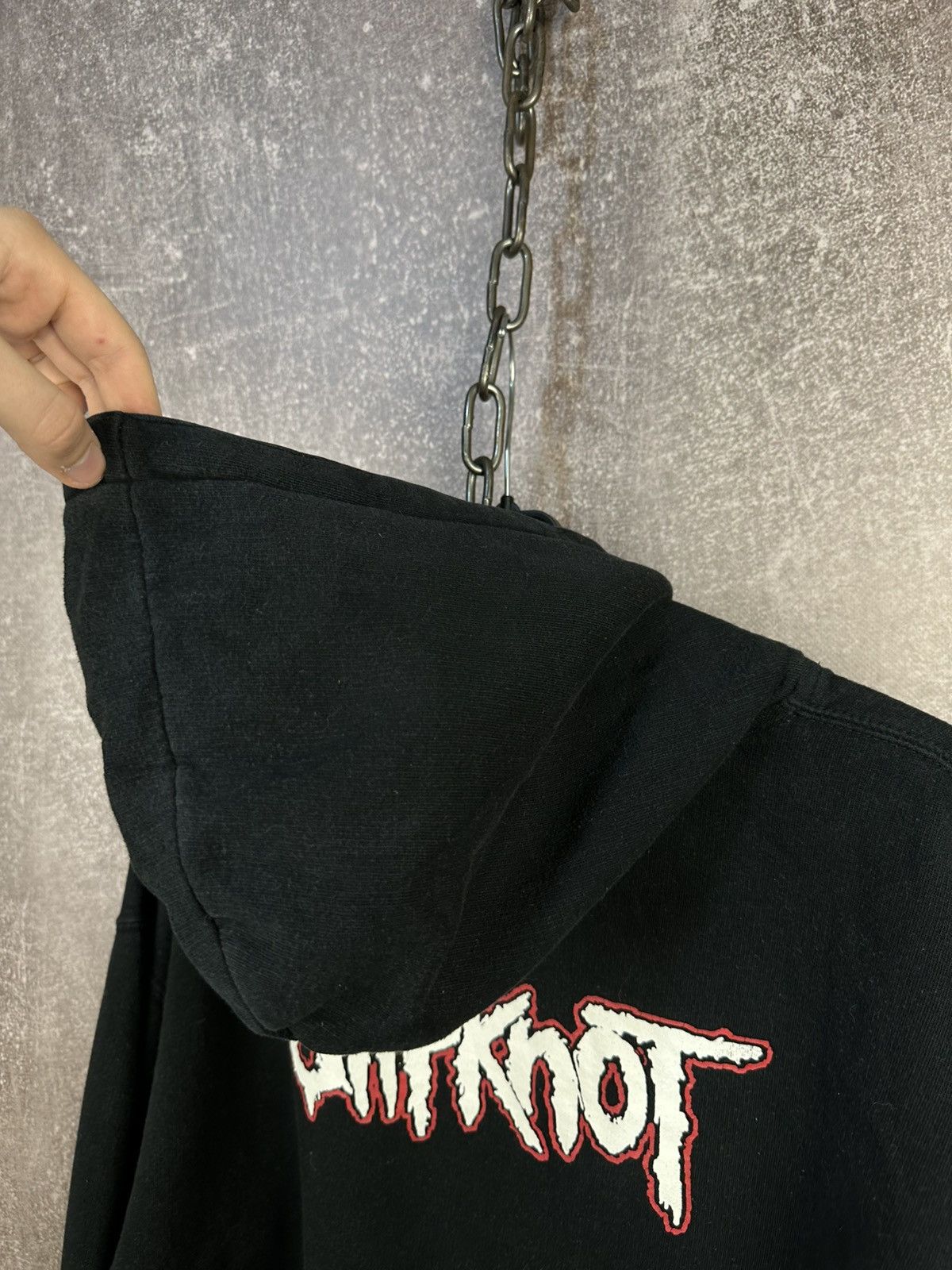 Slipknot Slipknot Hoodie Distressed rare Y2K 00s Rock 🤘 Avangart Size US L / EU 52-54 / 3 - 7 Thumbnail