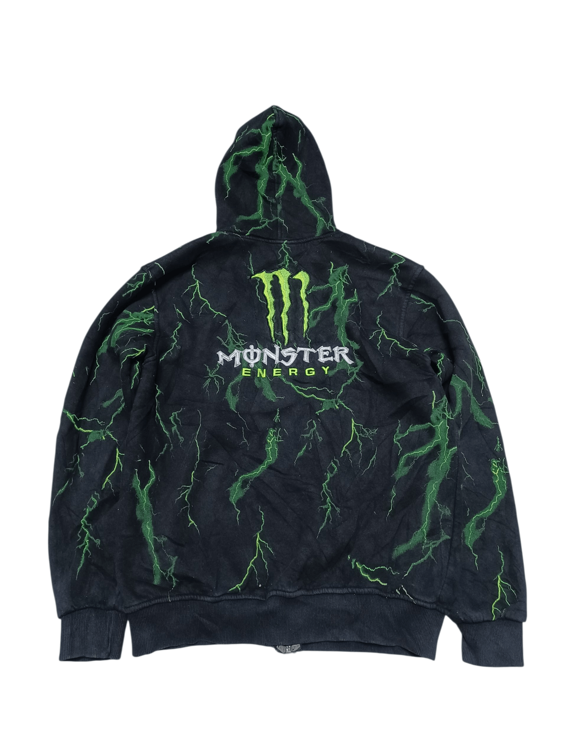 Other MONSTER ENERGY FIRE SK8 STREETWEAR RAP ZIP HOODIE Size US L / EU 52-54 / 3 - 3 Thumbnail