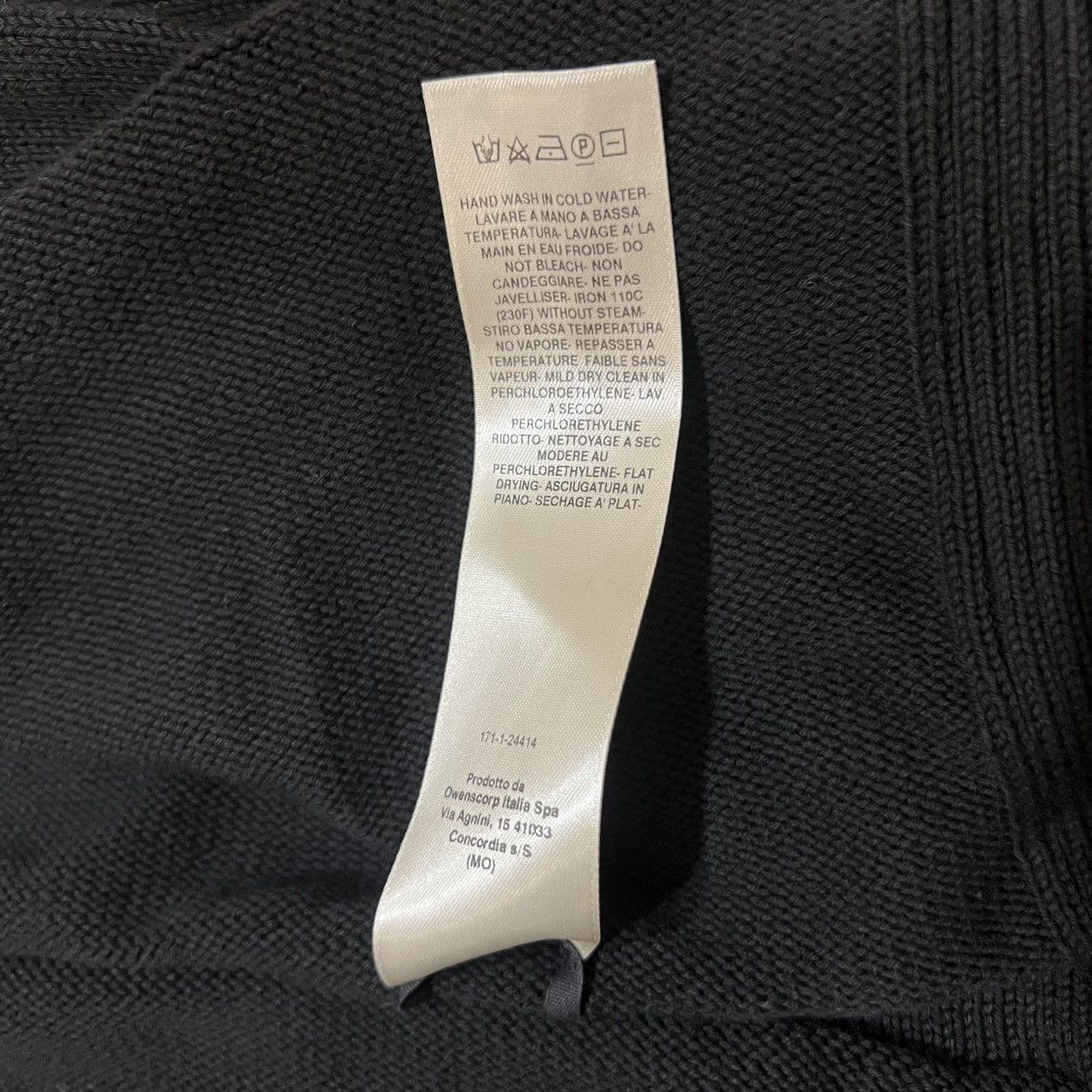 Rick Owens RICK OWENS S/S LIDO; TWO TONE WRAP CARDIGAN Size US S / EU 44-46 / 1 - 12 Thumbnail