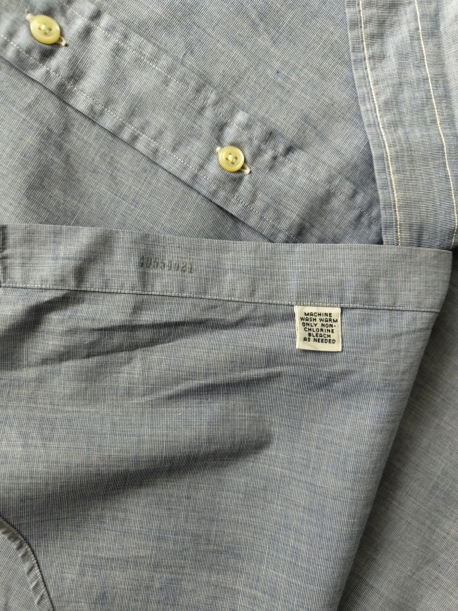 Ralph Lauren Ralph Lauren Blue Classic Long Sleeves Shirt Size US M / EU 48-50 / 2 - 5 Thumbnail