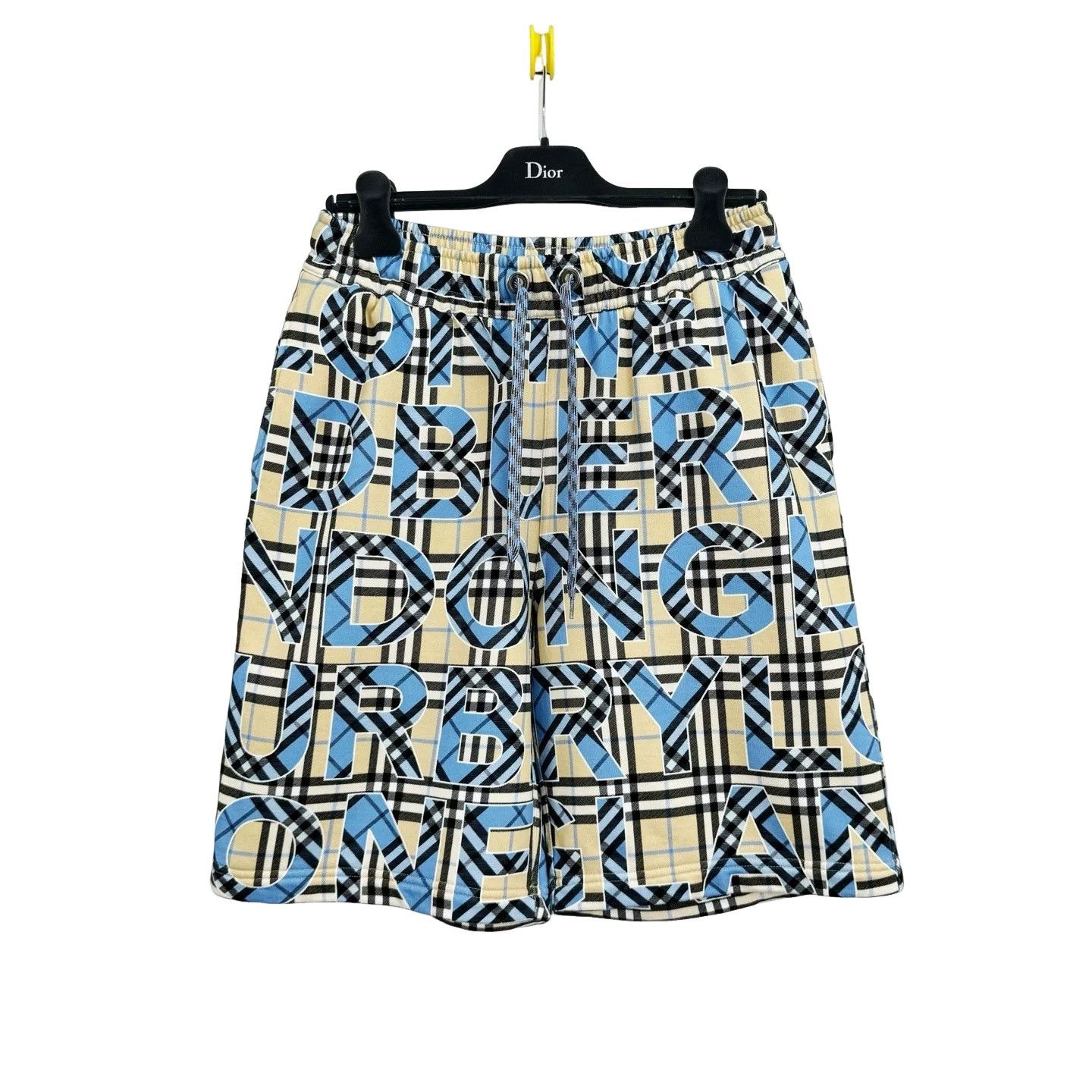 Burberry Burberry Check Letter Print Shorts Size S Size US 30 / EU 46 - 1 Thumbnail