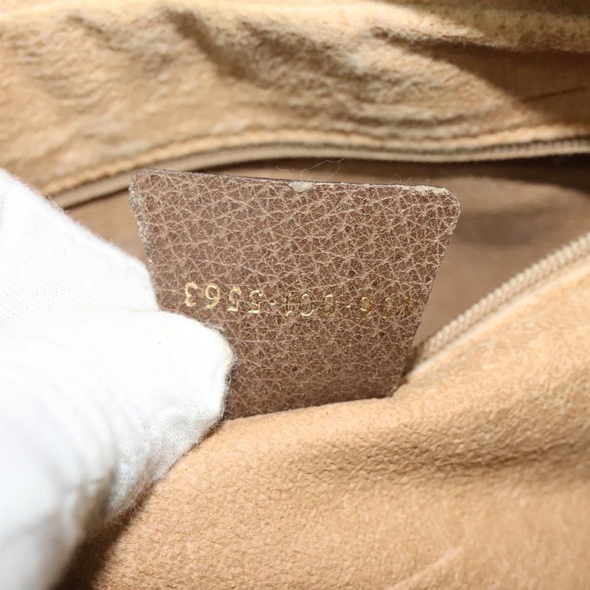 Gucci GUCCI GG Supreme Shoulder Bag Pvc Beige Gold Size ONE SIZE - 21 Thumbnail