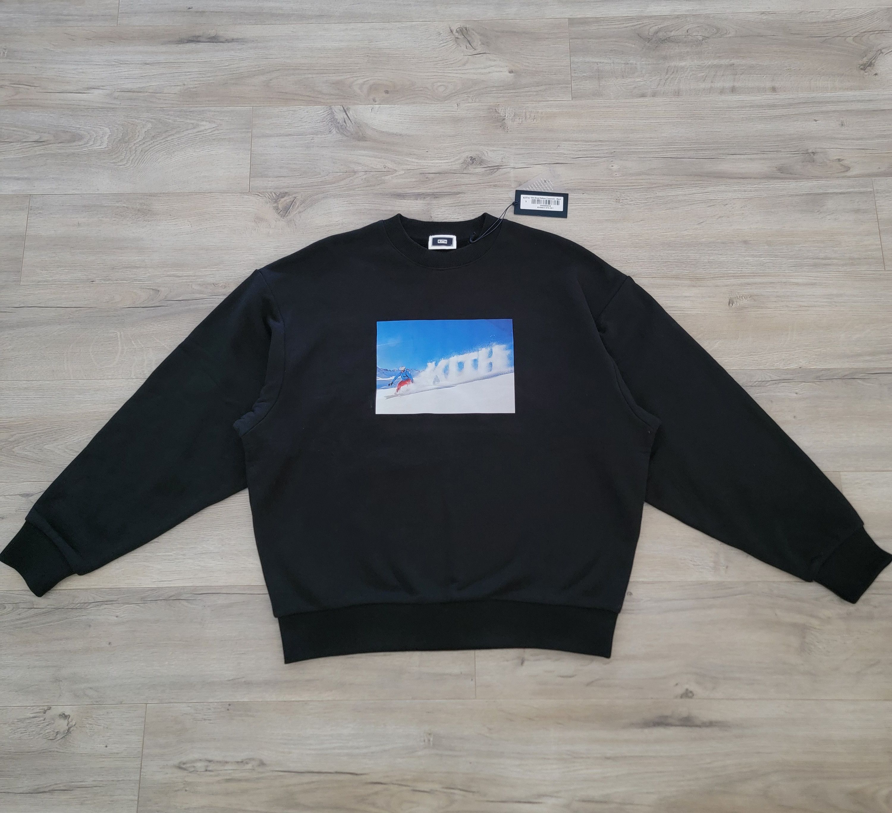 トップス Kith Combo Knit Crewneck Black Kith Combo Knit Crewneck Black トップス Kith Combo Knit Crewneck