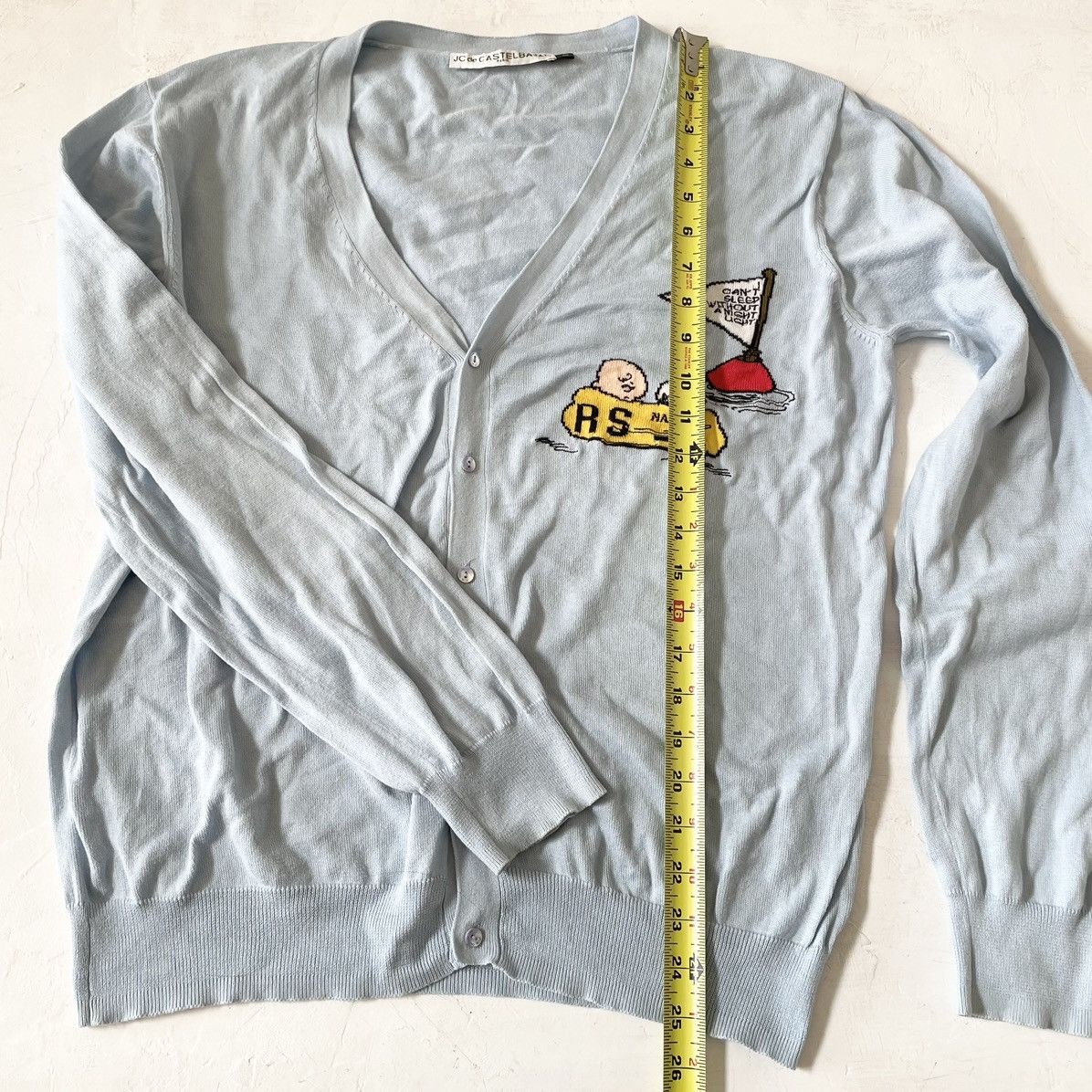 Japanese Brand JC de CASTELBAJAC Cardigan Sweater Peanuts Snoopy Size M Size M / US 6-8 / IT 42-44 - 5 Thumbnail
