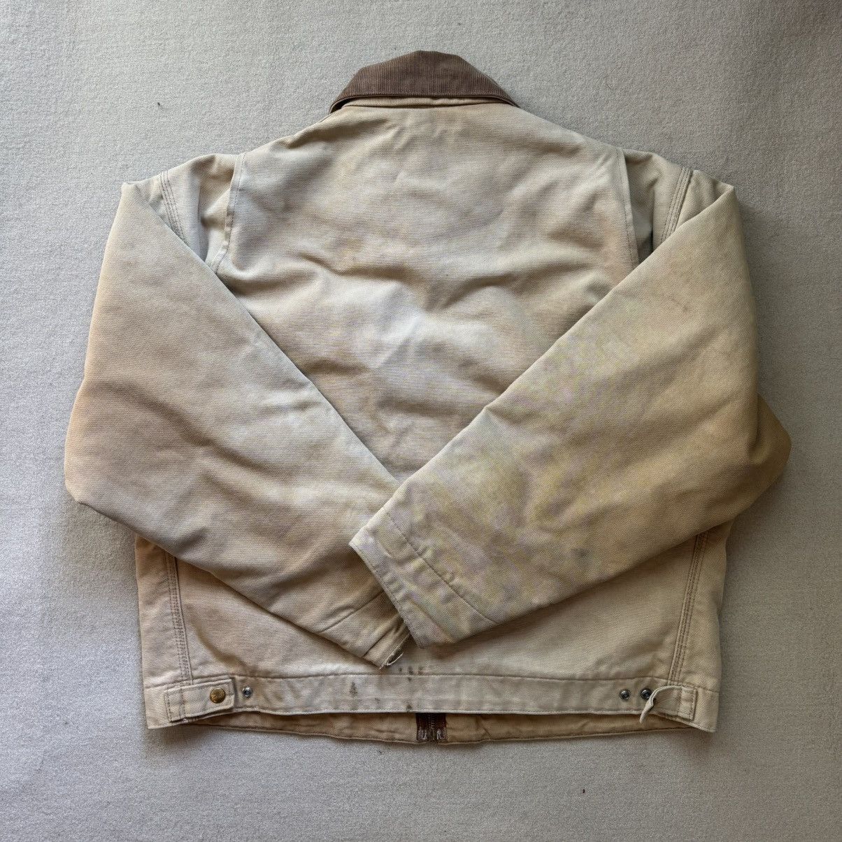 Carhartt Vintage Carhartt J97 Detroit Jacket - Distressed HTB Size US M / EU 48-50 / 2 - 2 Thumbnail