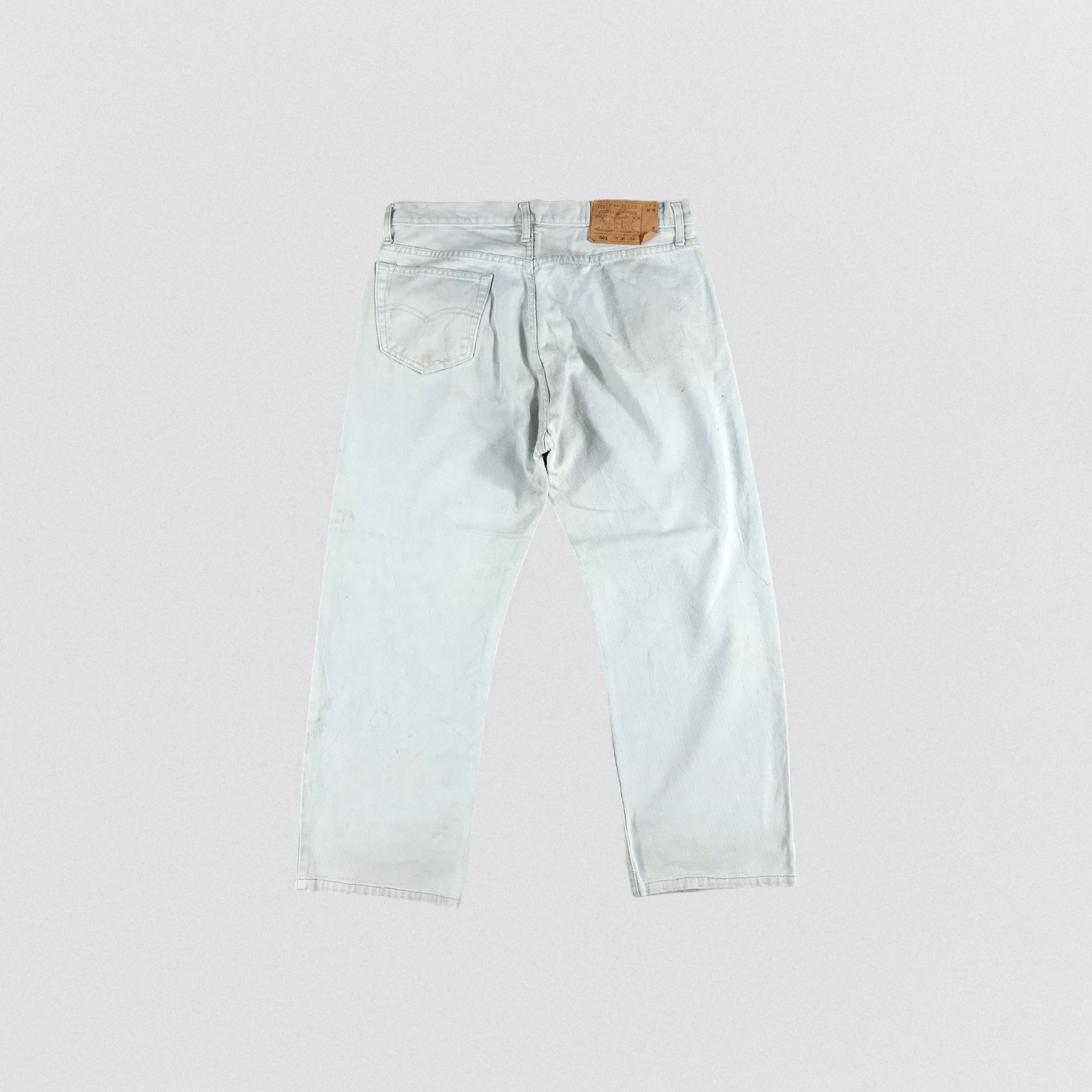Levi's 90s Vintage Light Wash Levis 501 Jeans-JM2513 Size US 34 / EU 50 - 2 Thumbnail