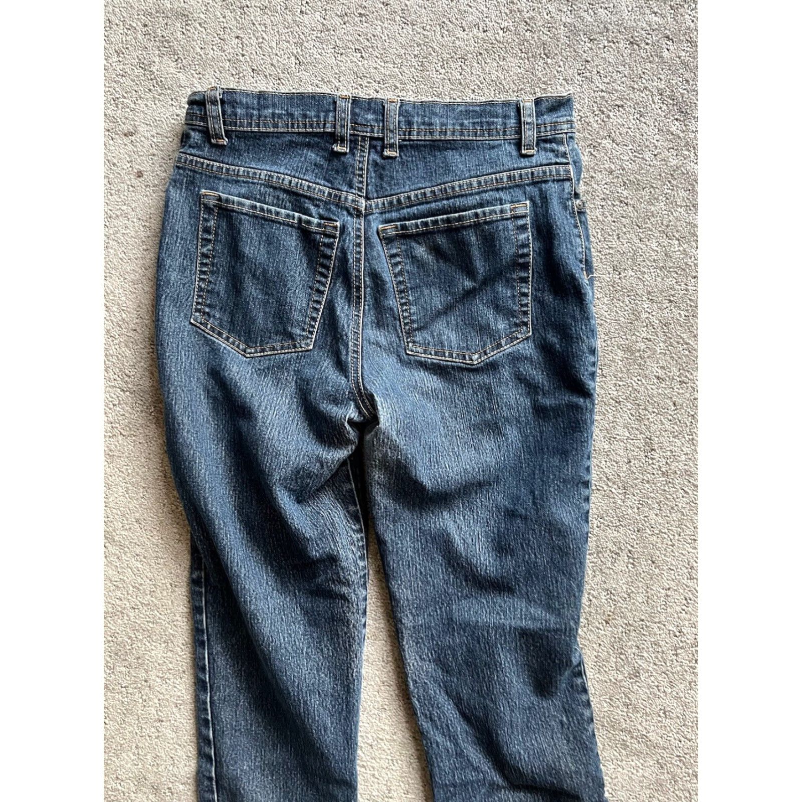 Gloria Vanderbilt Gloria Vanderbilt Amanda Jeans Tapered Denim 8P Blue Stretch Womens 90s Logo Size 30" / US 8 / IT 44 - 5 Thumbnail