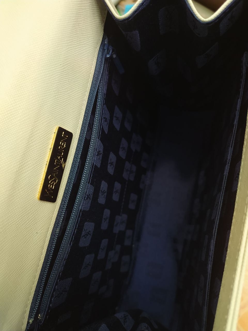 Yves Saint Laurent YVES SAINT LAURENT HANDLE BAG IN BEIGE Size ONE SIZE - 4 Thumbnail