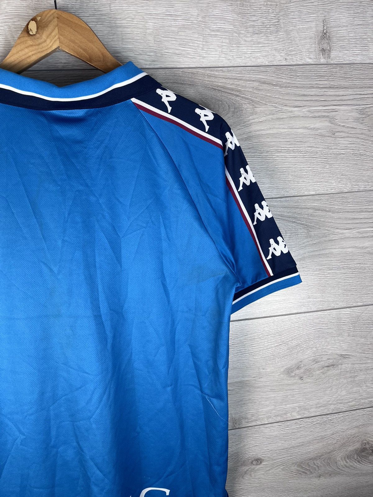Kappa Vintage football T-shirt Kappa FC Manchester City size S Size US S / EU 44-46 / 1 - 14 Thumbnail