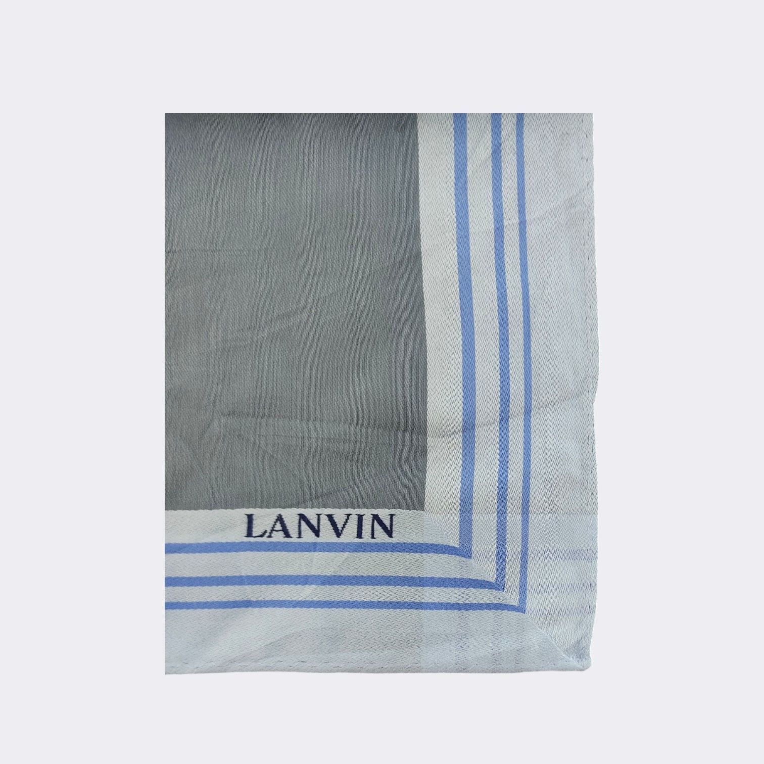 Lanvin × Vintage Vintage Lanvin Handkerchief Neckerchief Bandana H118B Size ONE SIZE - 3 Thumbnail
