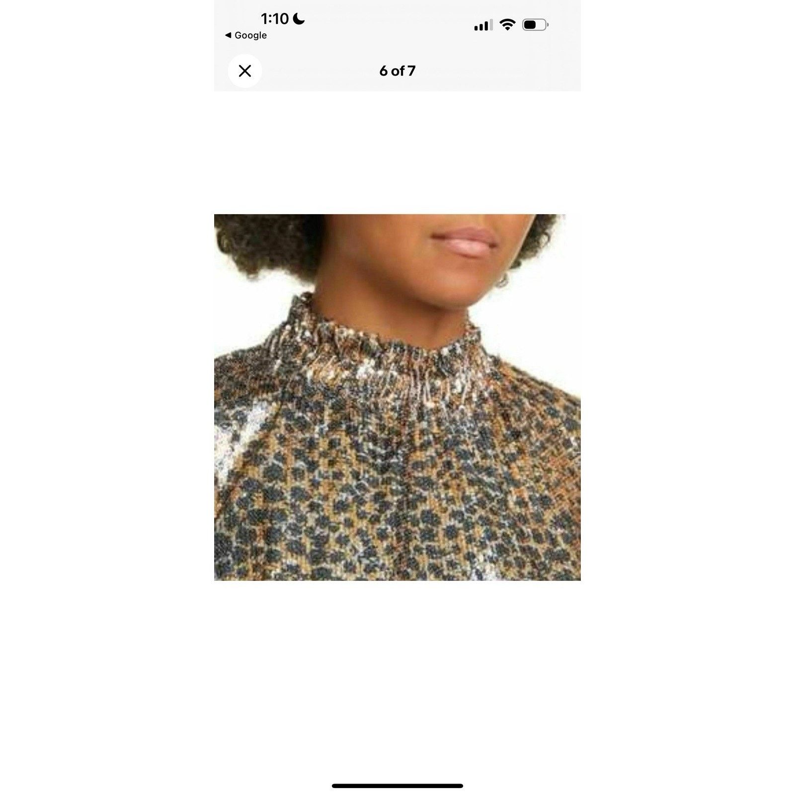 Sea New York NWT Sea New York Sequin Leopard Mini Dress $445 Size M / US 6-8 / IT 42-44 - 21 Thumbnail