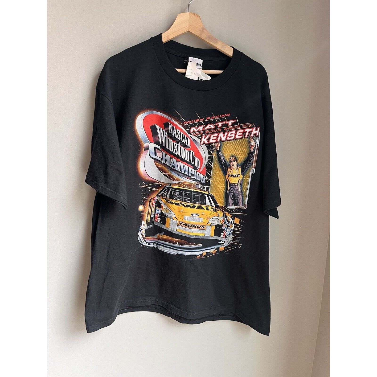 NASCAR VINTAGE NASCAR RACING WINSTON CUP MATT KENSETH #17 T SHIRT Size US XL / EU 56 / 4 - 1 Thumbnail