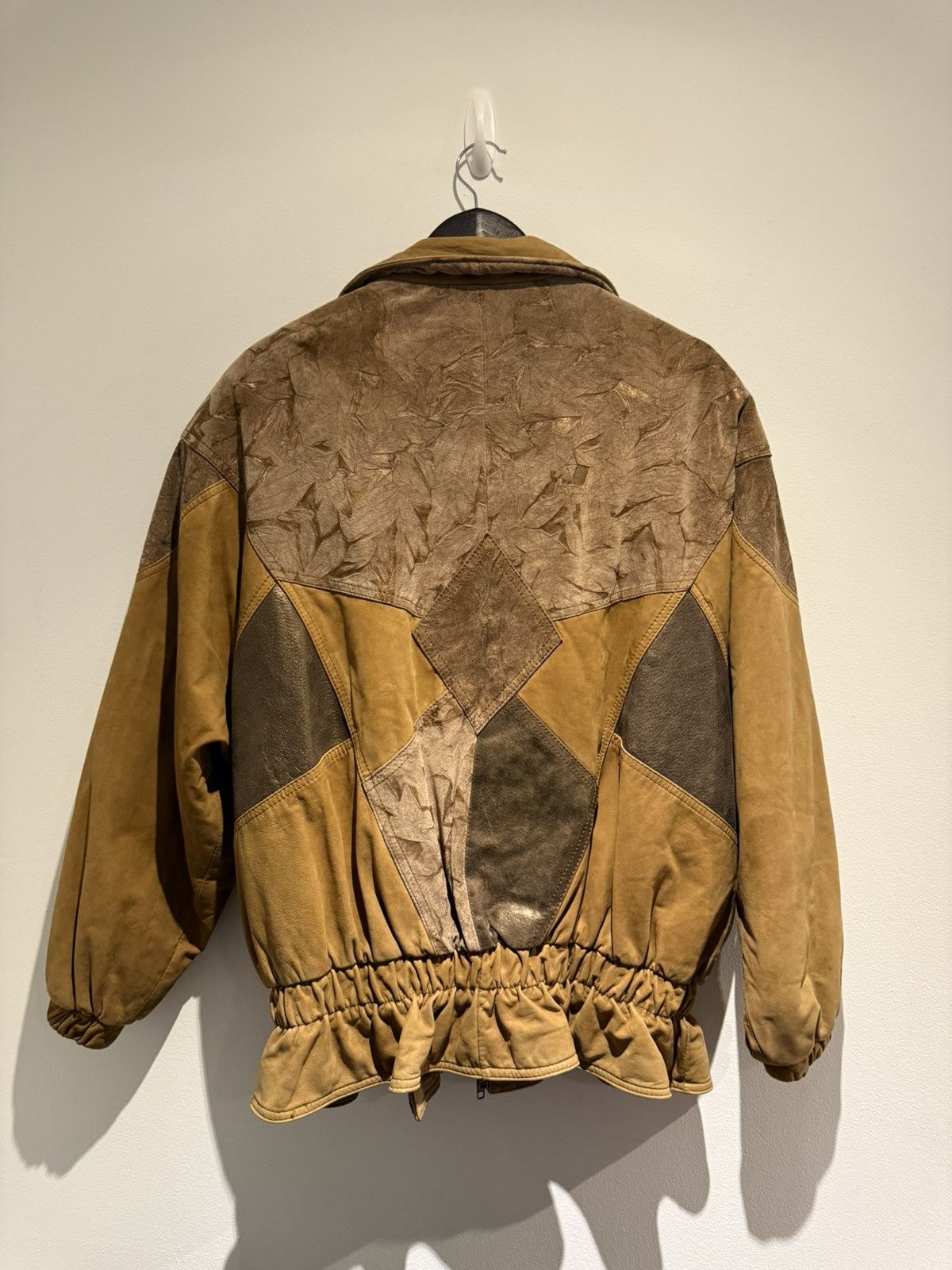 Vintage Brown Leather Jacket Size US L / EU 52-54 / 3 - 2 Thumbnail