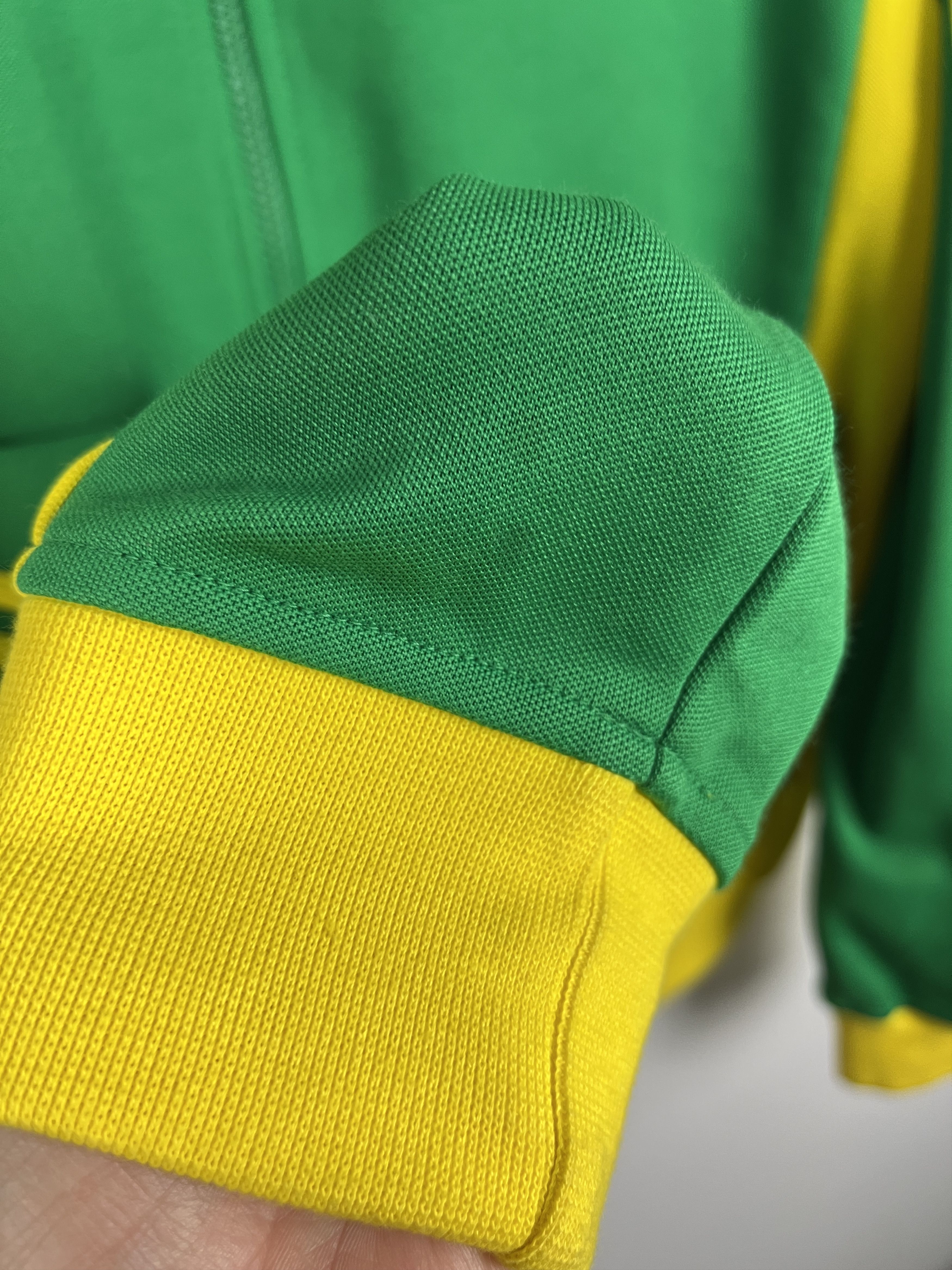Adidas Originals Brazil Football Jacket Soccer World Cup Track Top Size US M / EU 48-50 / 2 - 7 Thumbnail