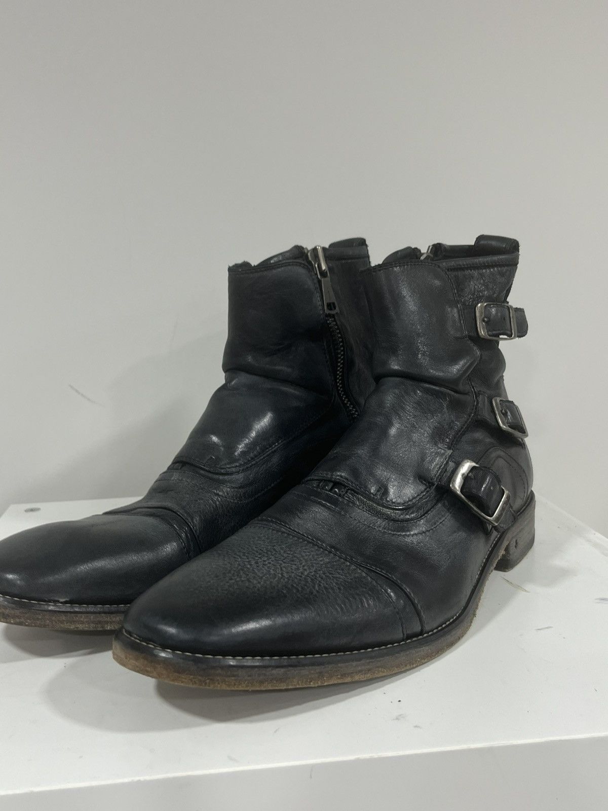 John Varvatos Triple monk boot. 11.5 Size US 11.5 / EU 44-45 - 11 Thumbnail