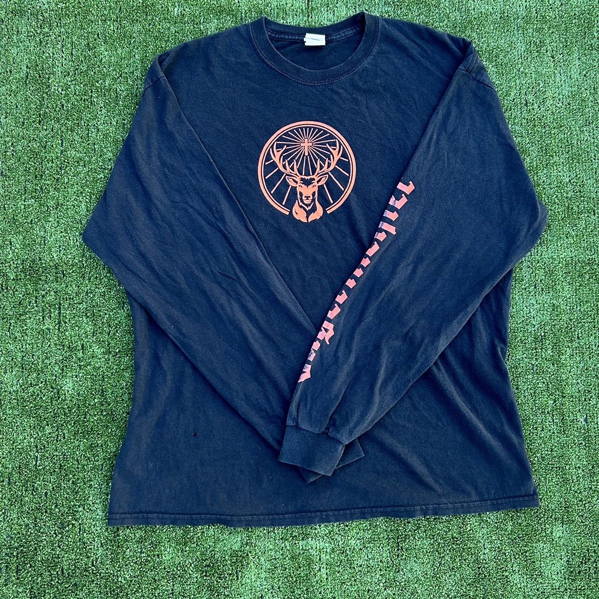 Gildan × Jagermeister Black/Orange Jägermeister Long-sleeve T Size US L / EU 52-54 / 3 - 2 Thumbnail