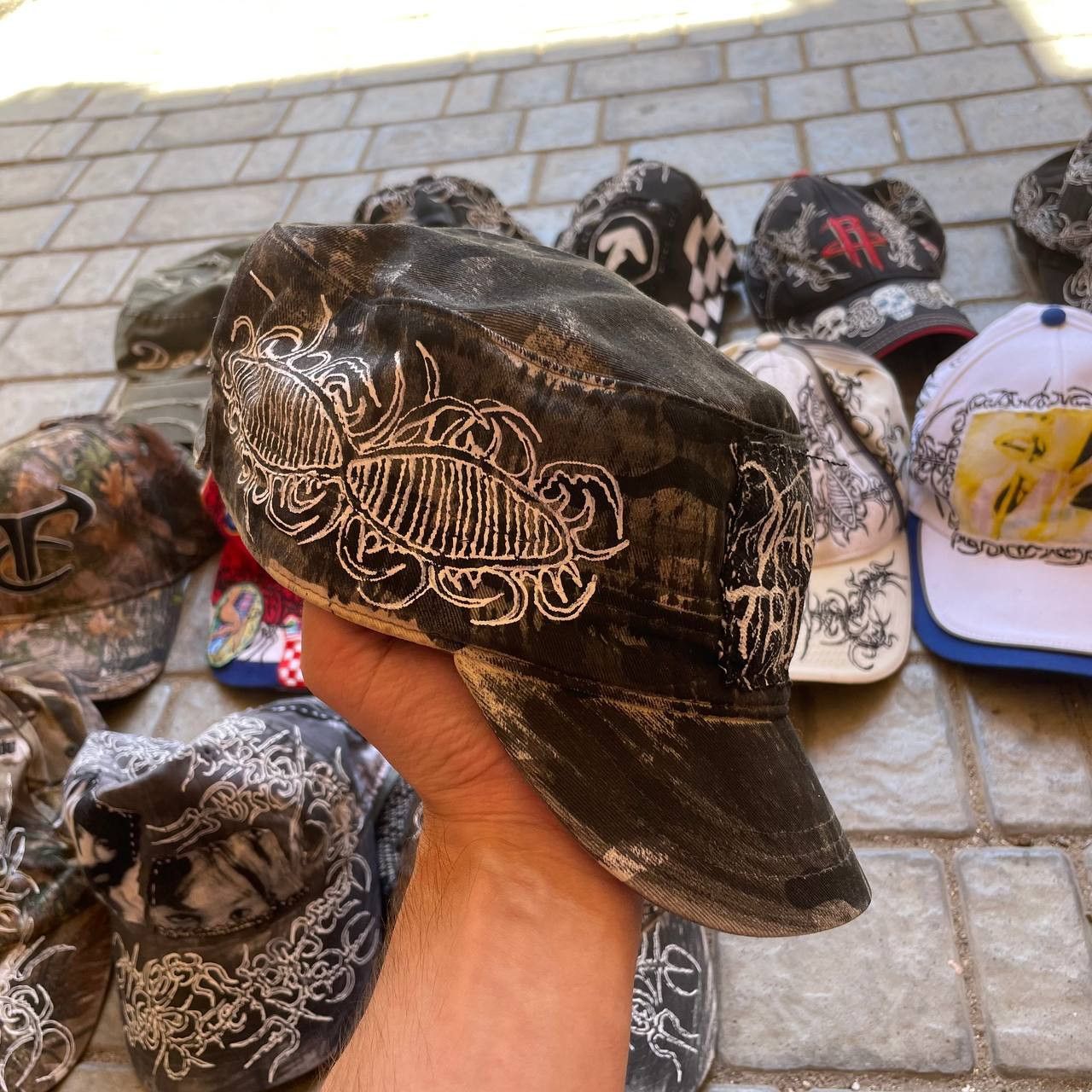Other camo dark trone tribal cap y2k Size ONE SIZE - 3 Thumbnail