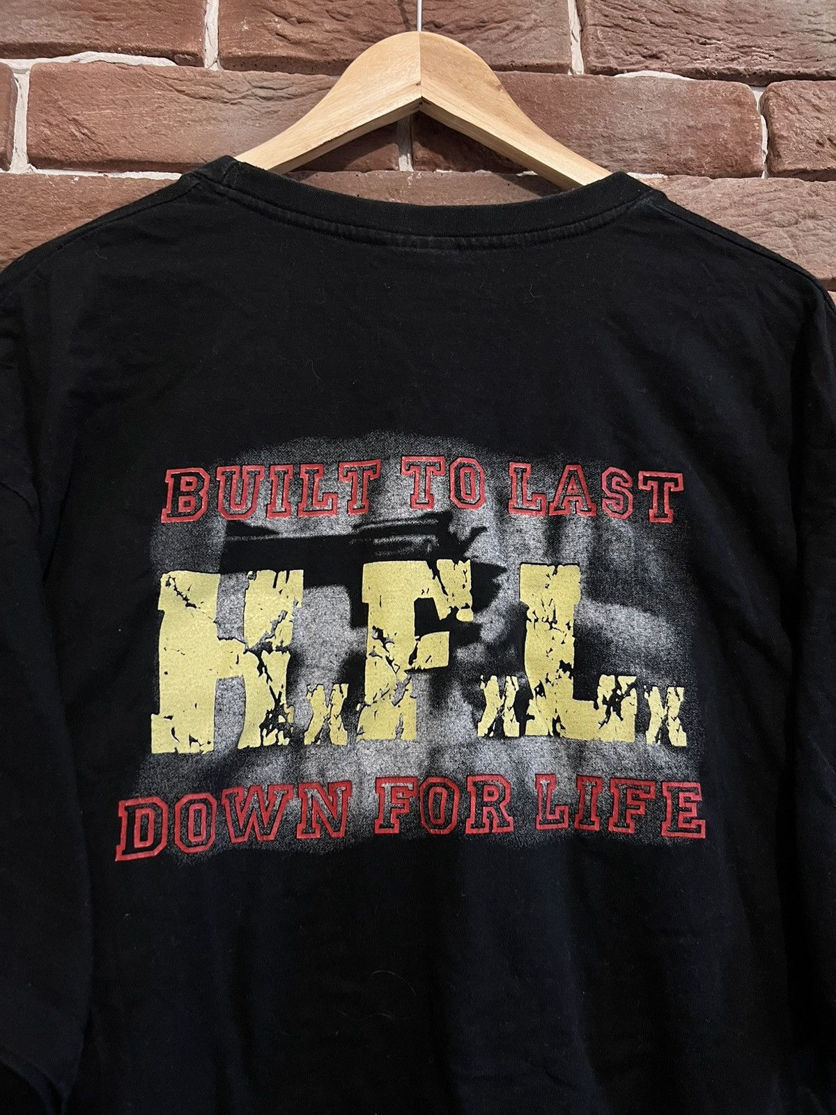 Band Tees 00s H8Machine Built To Last Vintage USA Hardcore BAND Tee Size US XXL / EU 58 / 5 - 4 Thumbnail