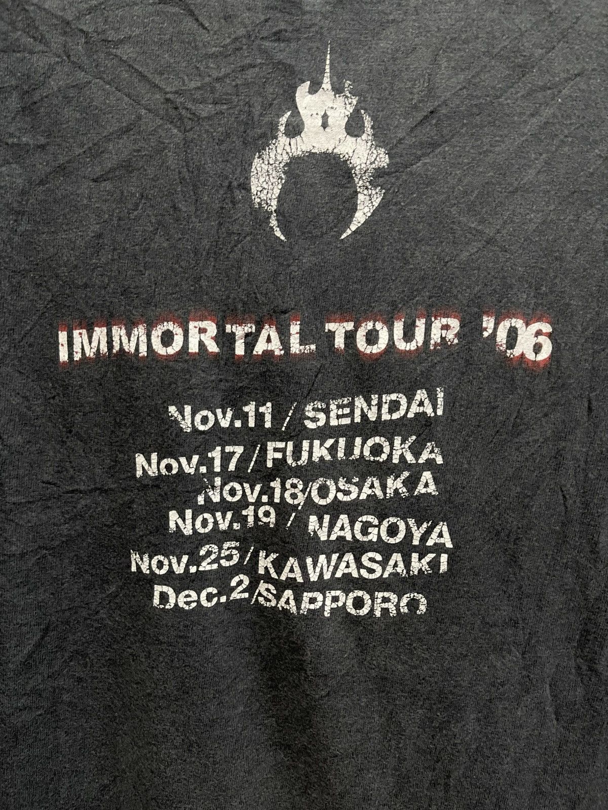 Band Tees Vintage Y2K Band Immortal Tour Tees🔥🔥🔥 Size US M / EU 48-50 / 2 - 3 Thumbnail