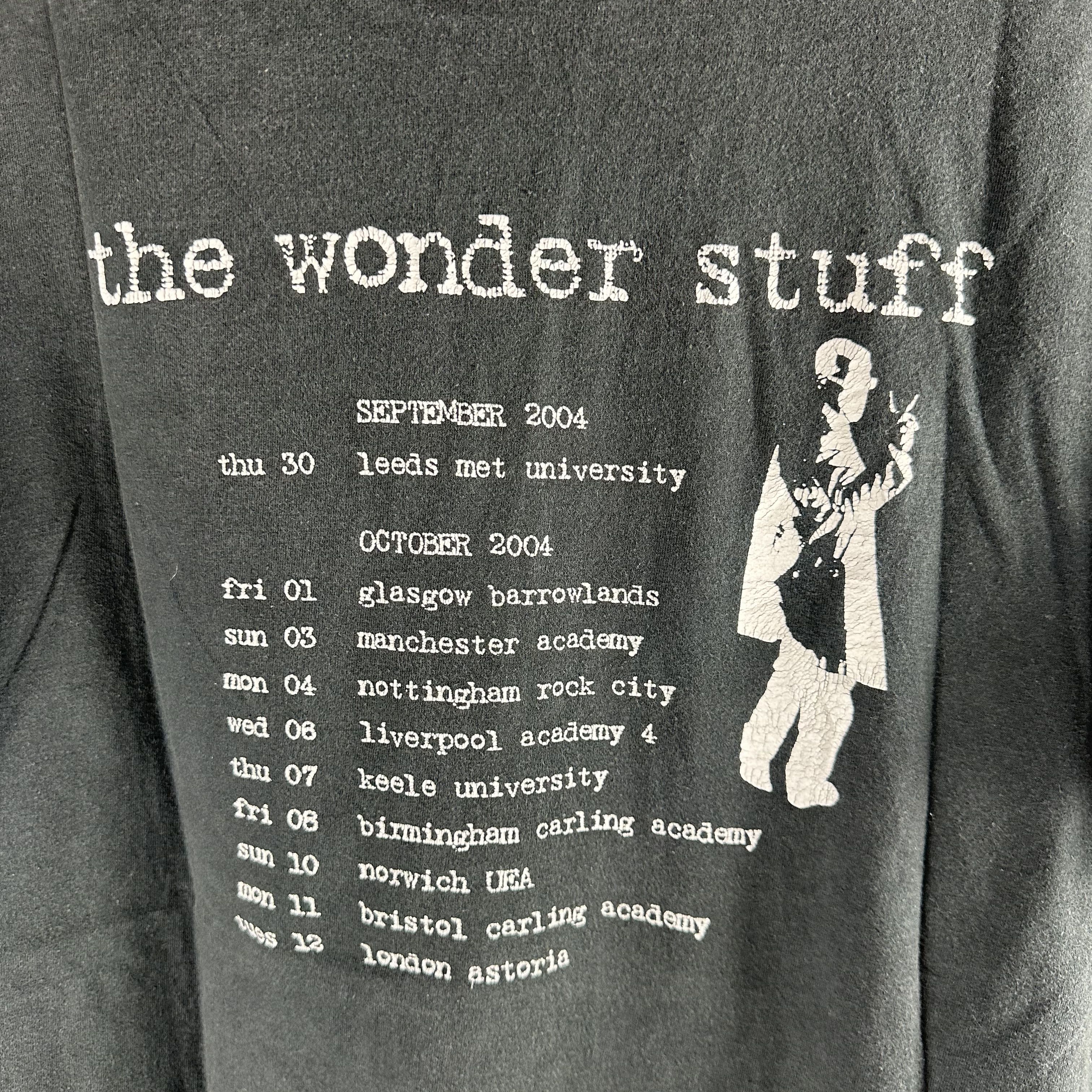 Vintage 2004 The Wonder Stuff Escape From Rubbish Island Band Tee Size US L / EU 52-54 / 3 - 4 Thumbnail