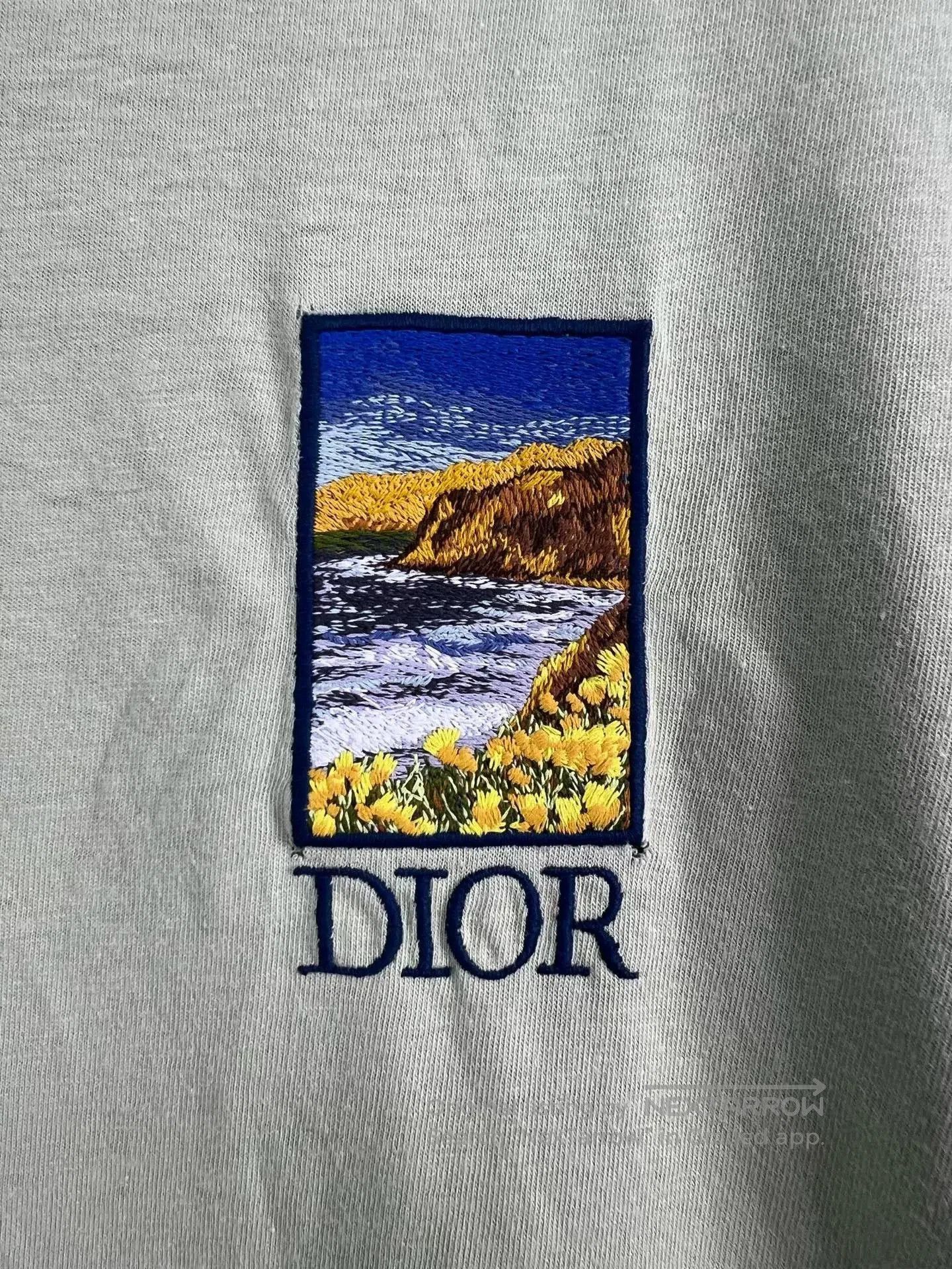 Dior dior landscape embroidery logo short sleeve. Size US M / EU 48-50 / 2 - 3 Thumbnail